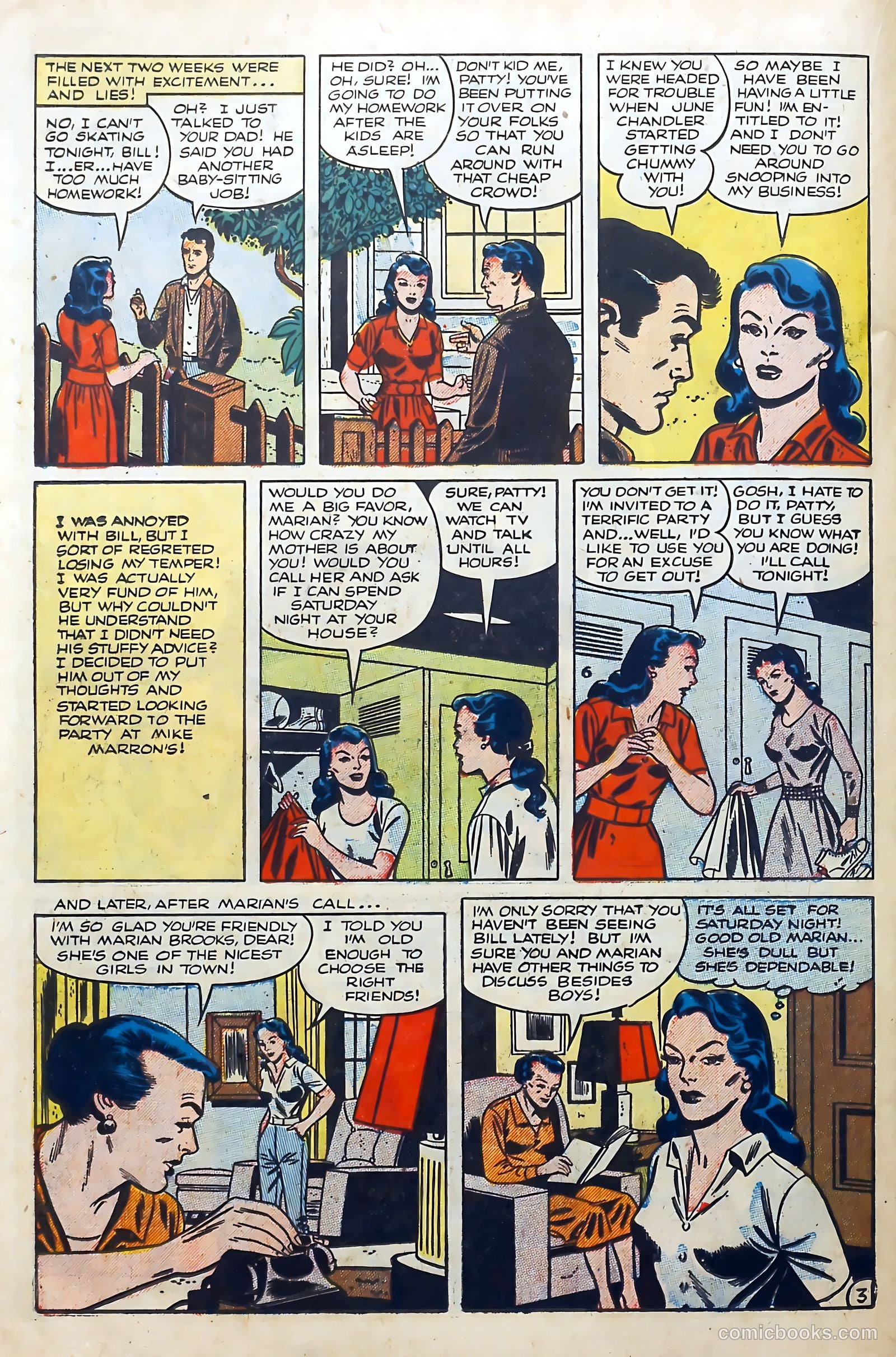 Boy Loves Girl #46 (1954) — page 22 of 37