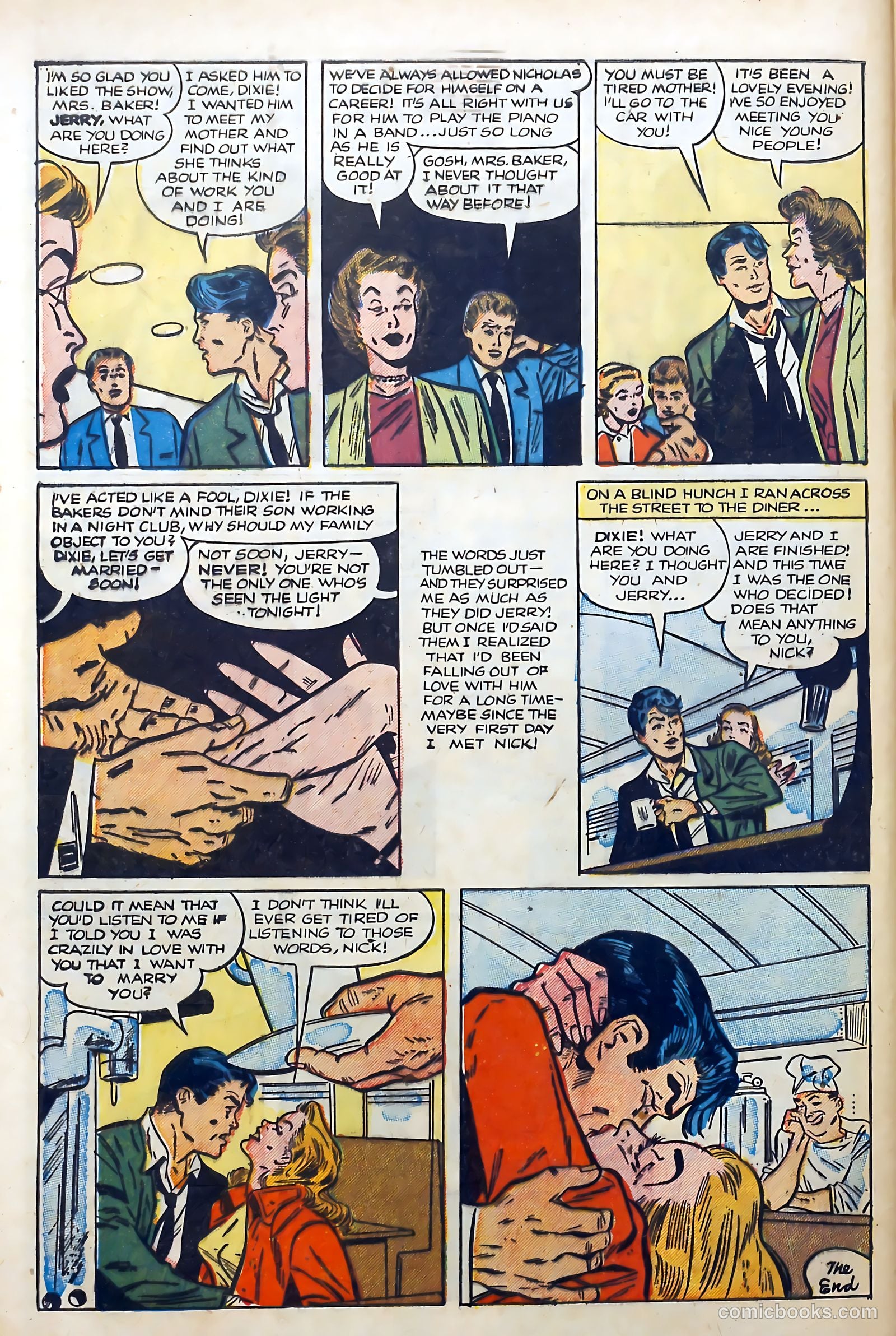 Boy Loves Girl #46 (1954) — page 32 of 37