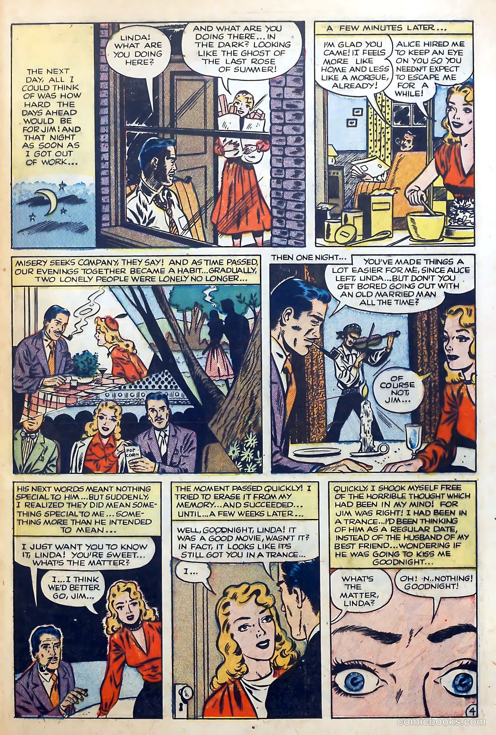 Boy Loves Girl #47 (1954) — page 29 of 37