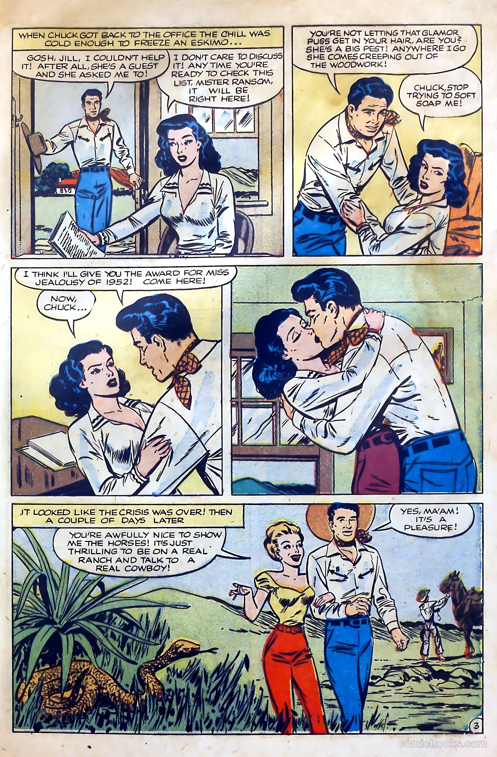 Boy Loves Girl #48 (1954) — page 5 of 36