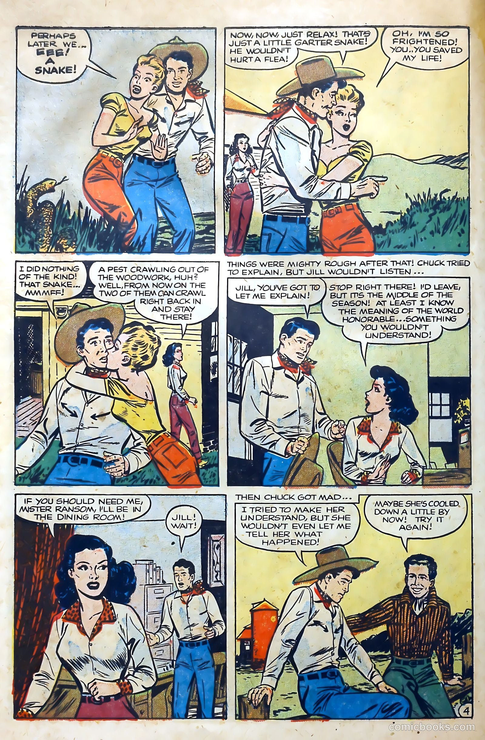 Boy Loves Girl #48 (1954) — page 6 of 36