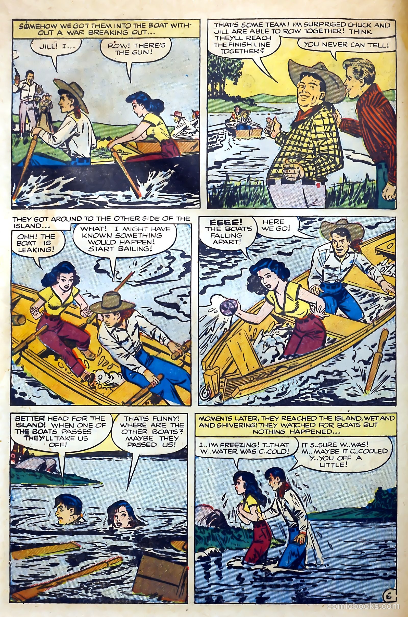 Boy Loves Girl #48 (1954) — page 8 of 36
