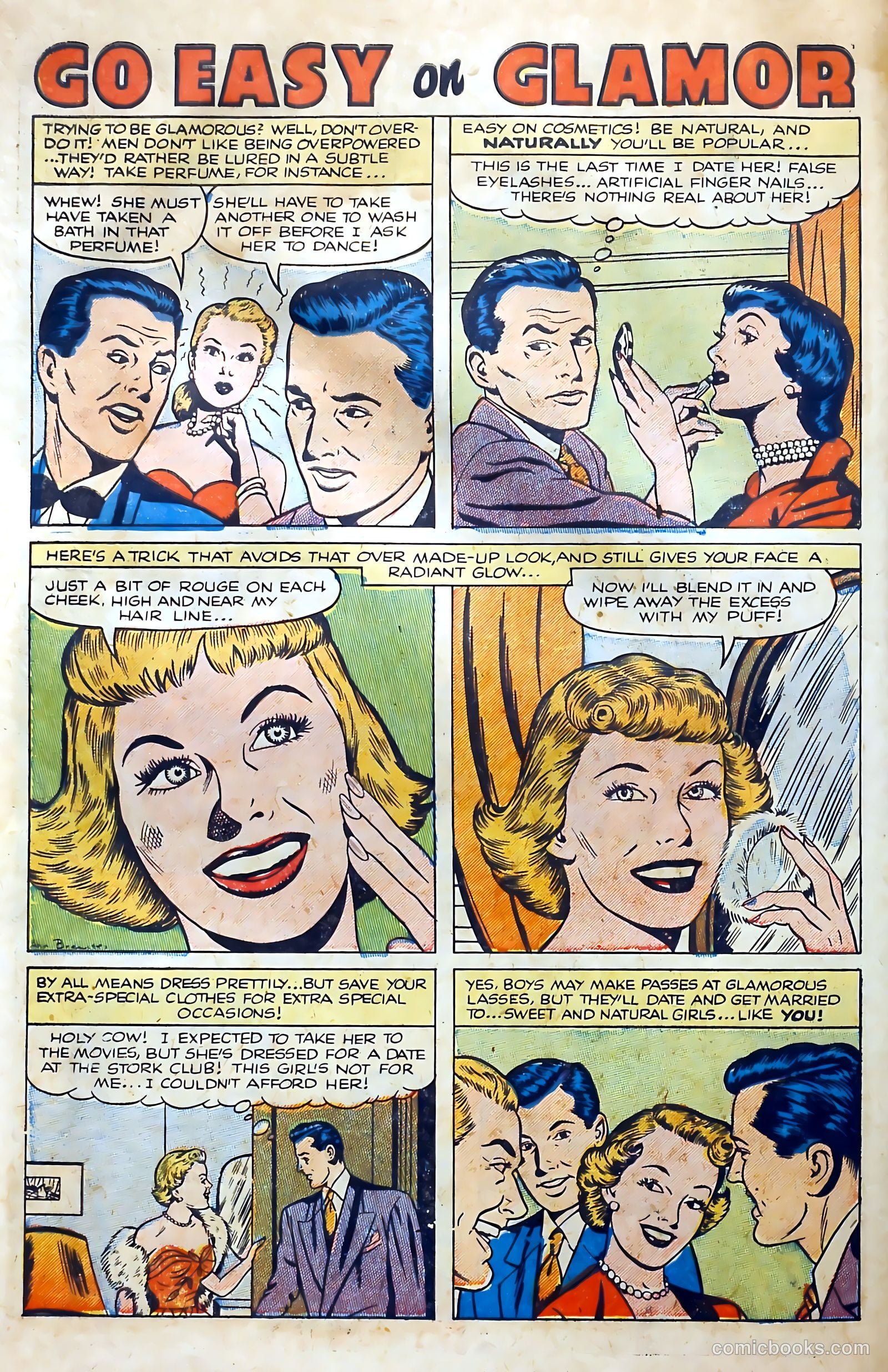 Boy Loves Girl #48 (1954) — page 10 of 36