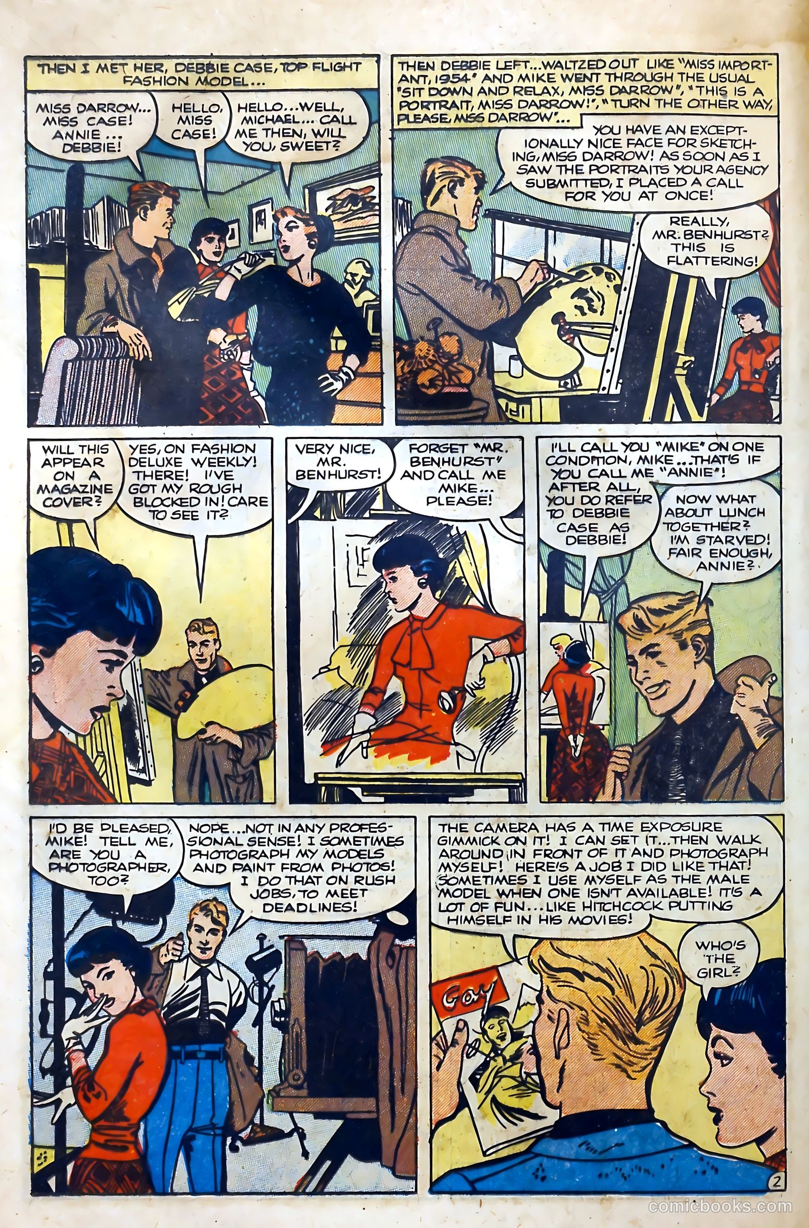 Boy Loves Girl #48 (1954) — page 12 of 36