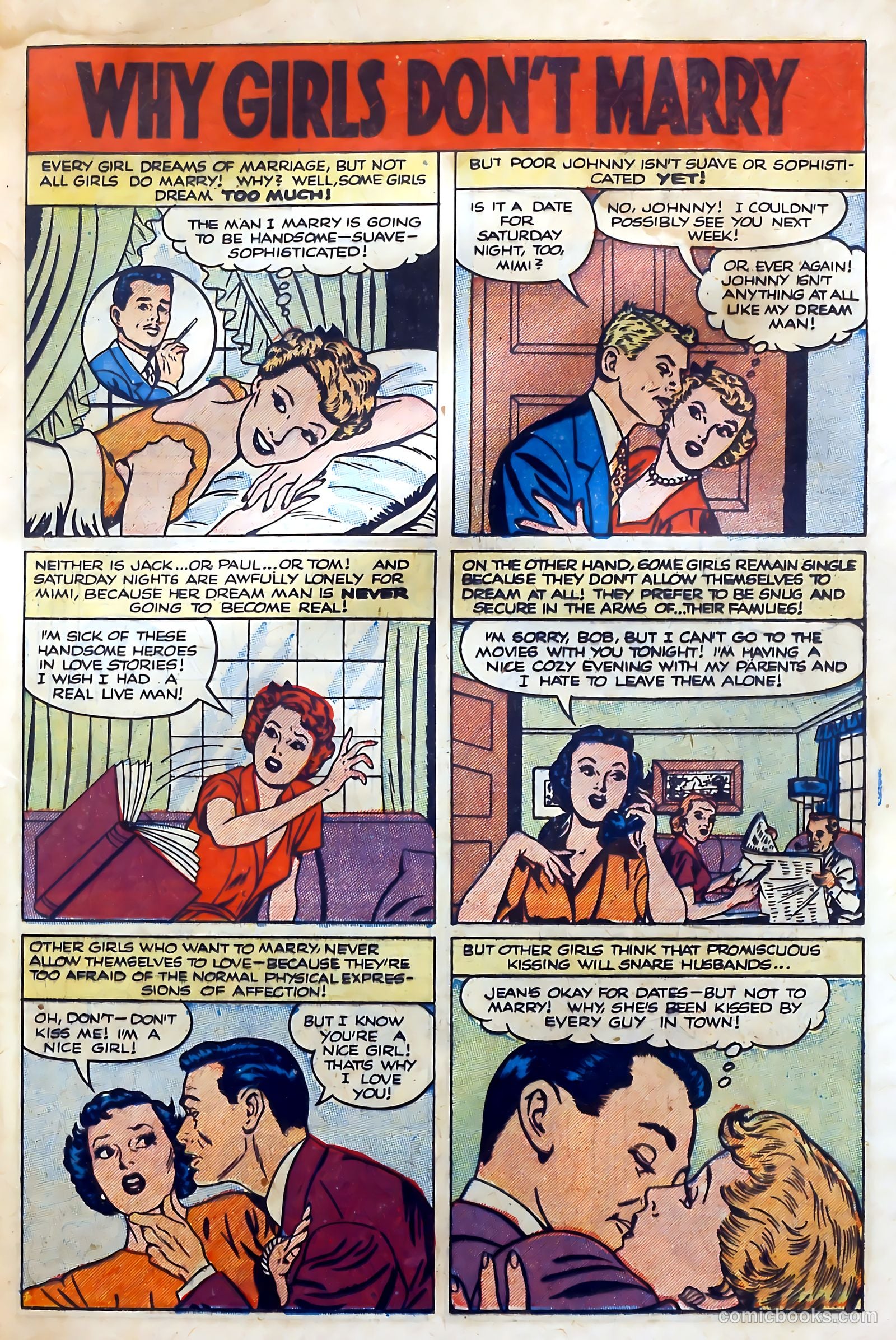 Boy Loves Girl #48 (1954) — page 25 of 36