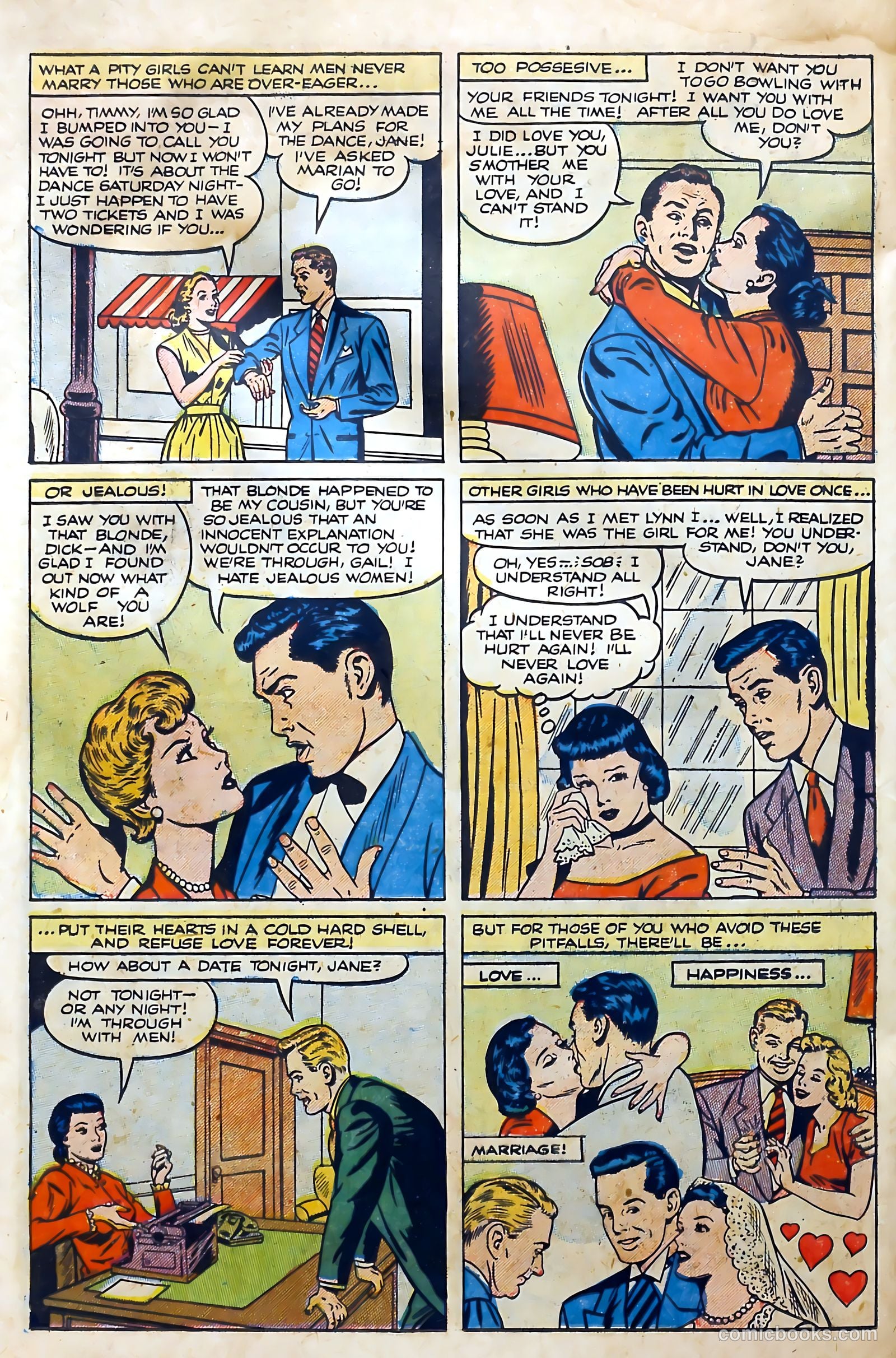Boy Loves Girl #48 (1954) — page 26 of 36