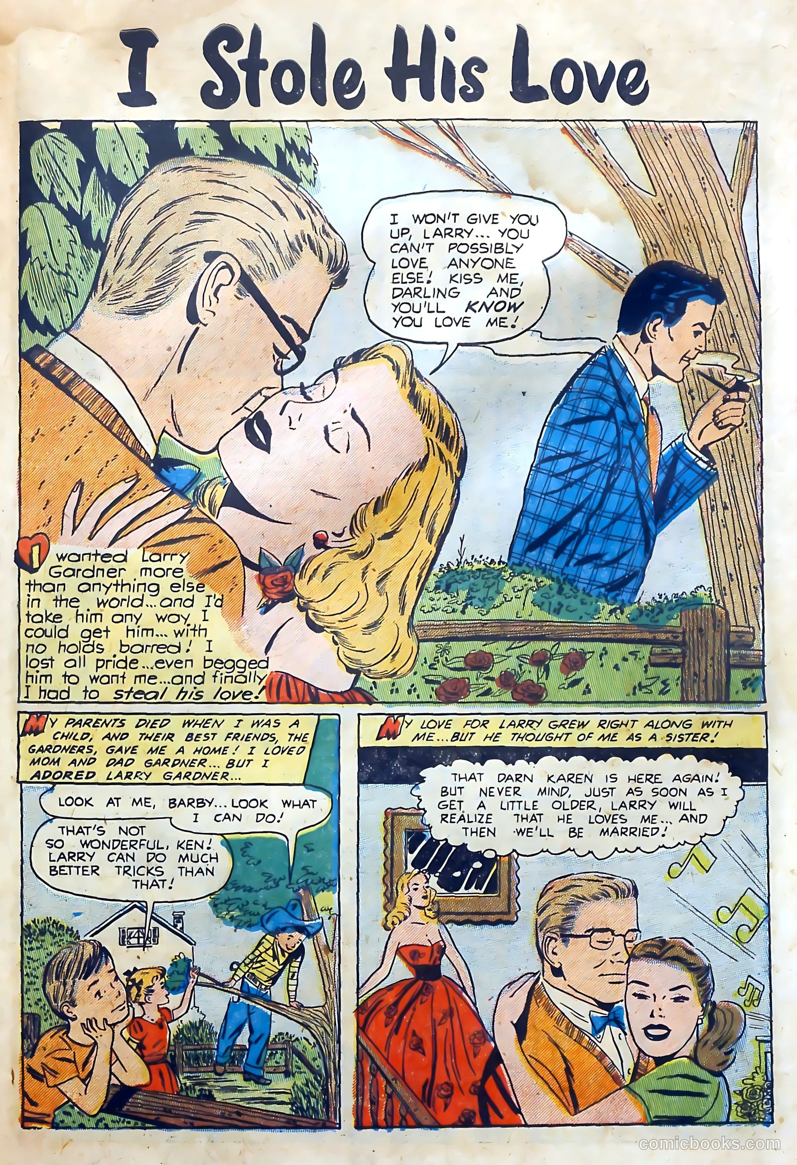 Boy Loves Girl #48 (1954) — page 27 of 36