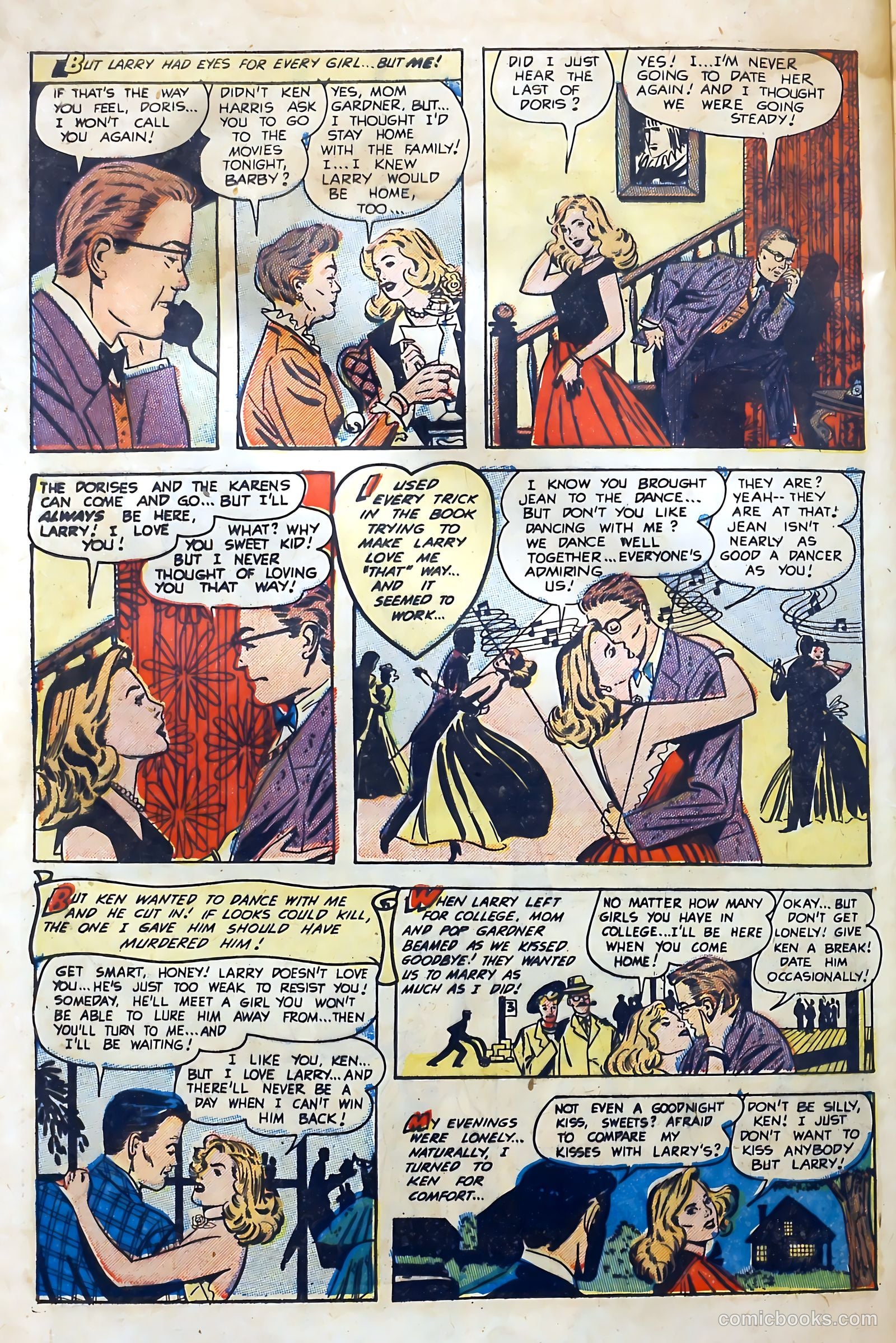 Boy Loves Girl #48 (1954) — page 28 of 36