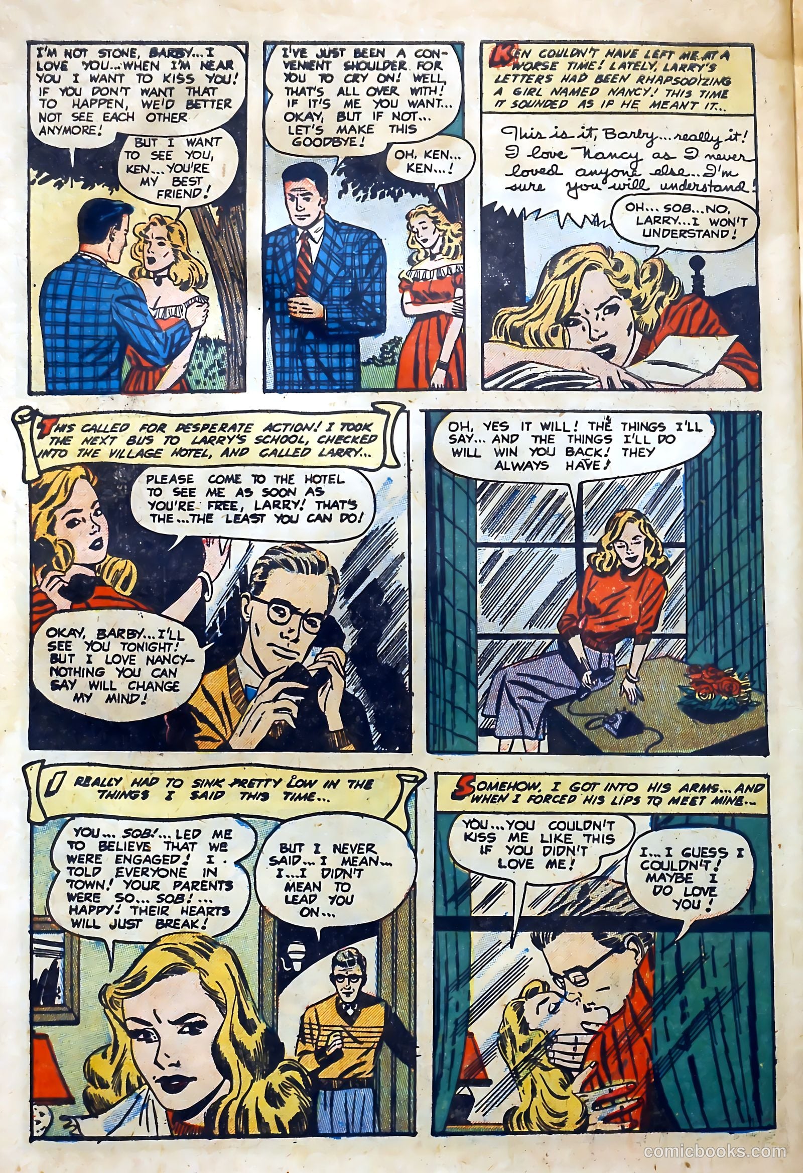 Boy Loves Girl #48 (1954) — page 30 of 36