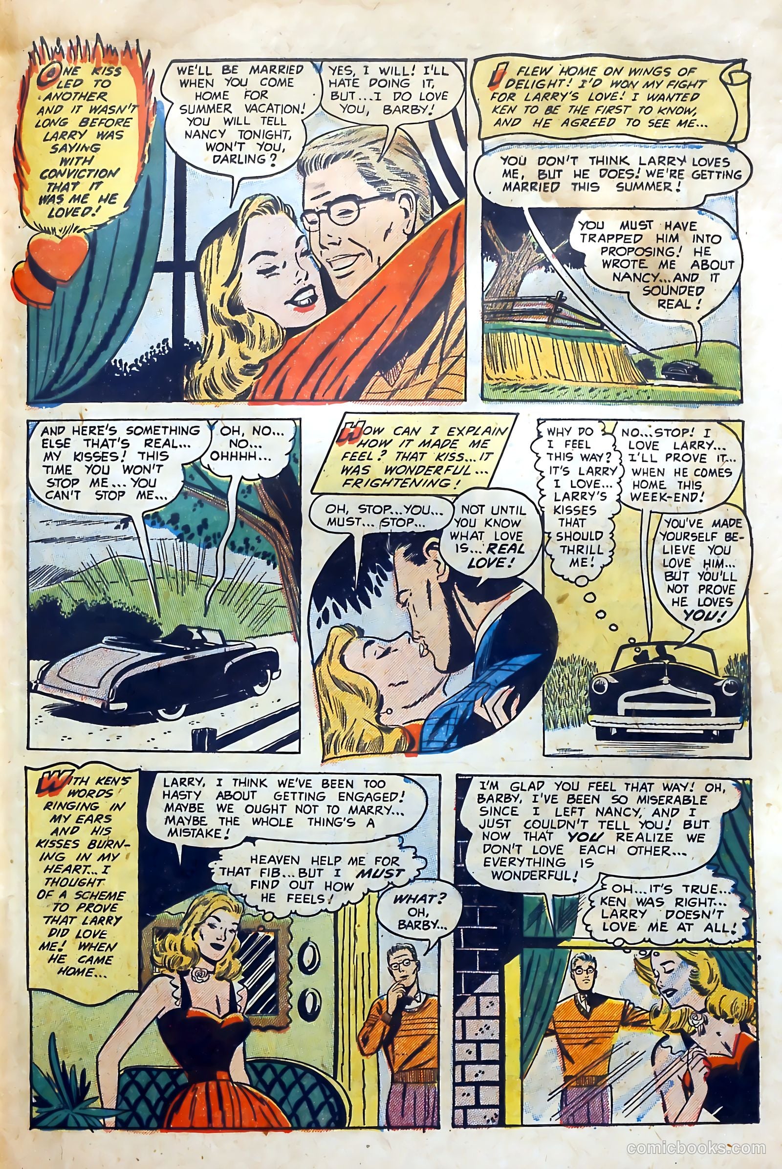 Boy Loves Girl #48 (1954) — page 31 of 36