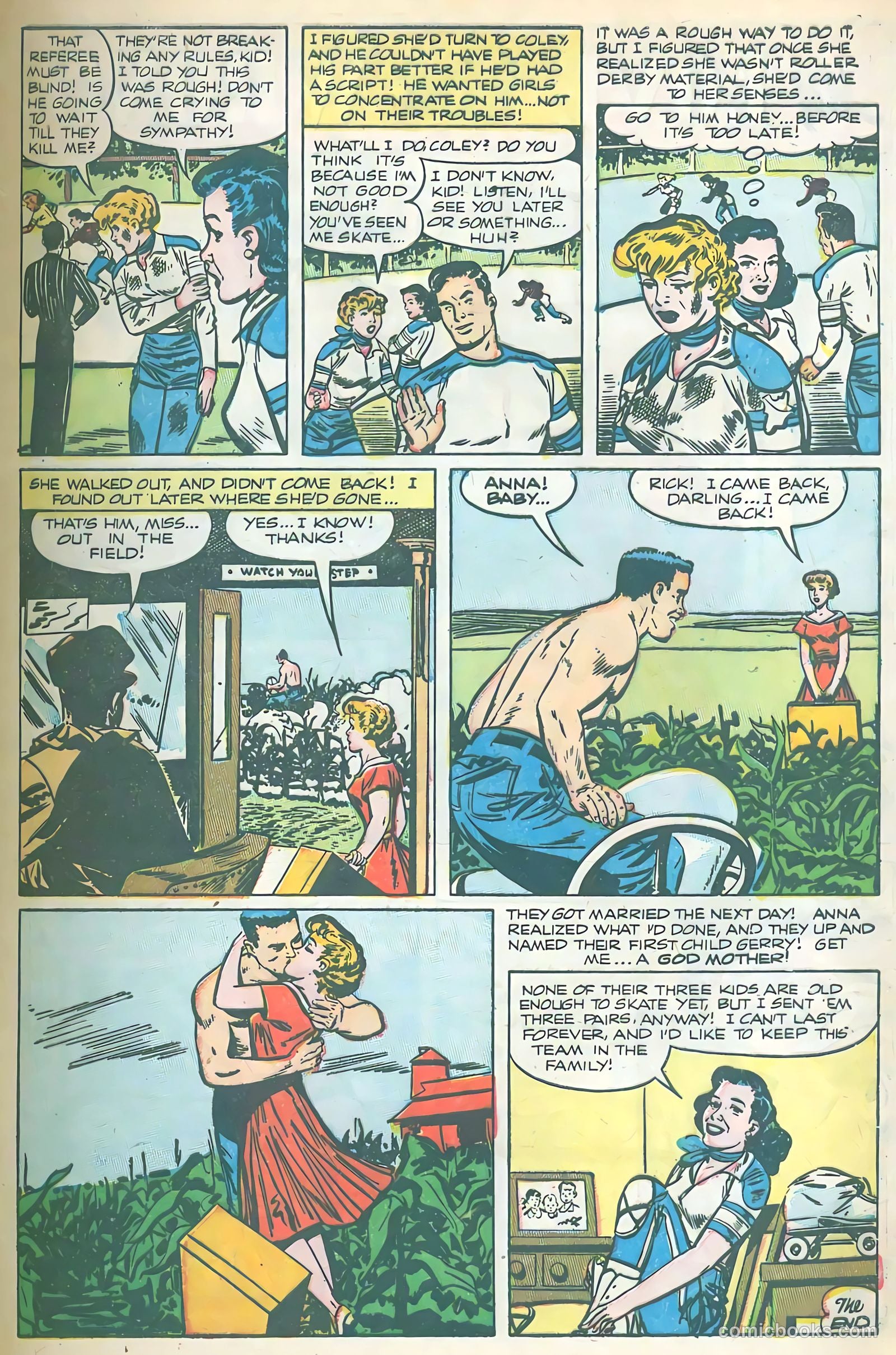 Boy Loves Girl #49 (1954) — page 9 of 36