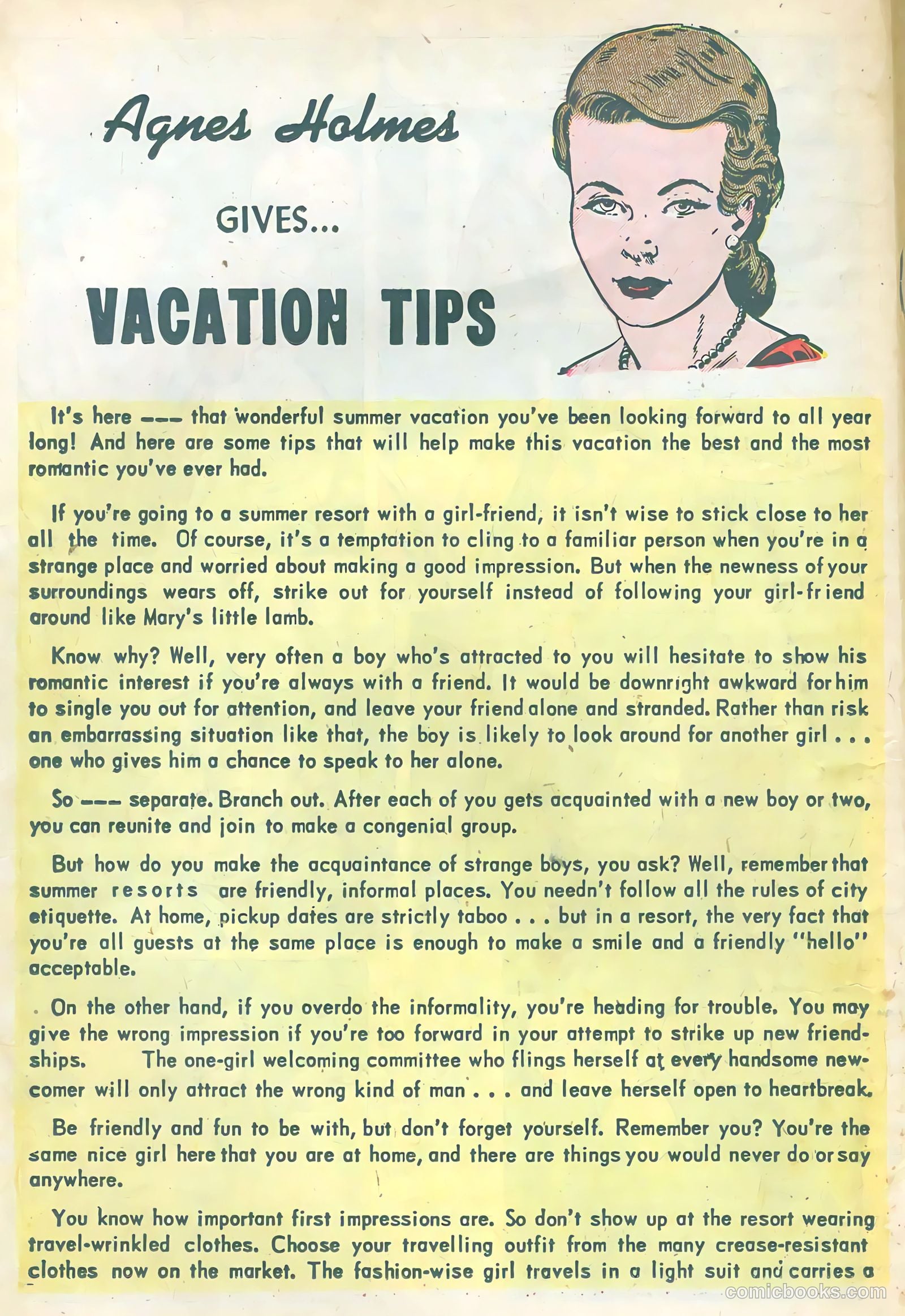 Boy Loves Girl #49 (1954) — page 18 of 36