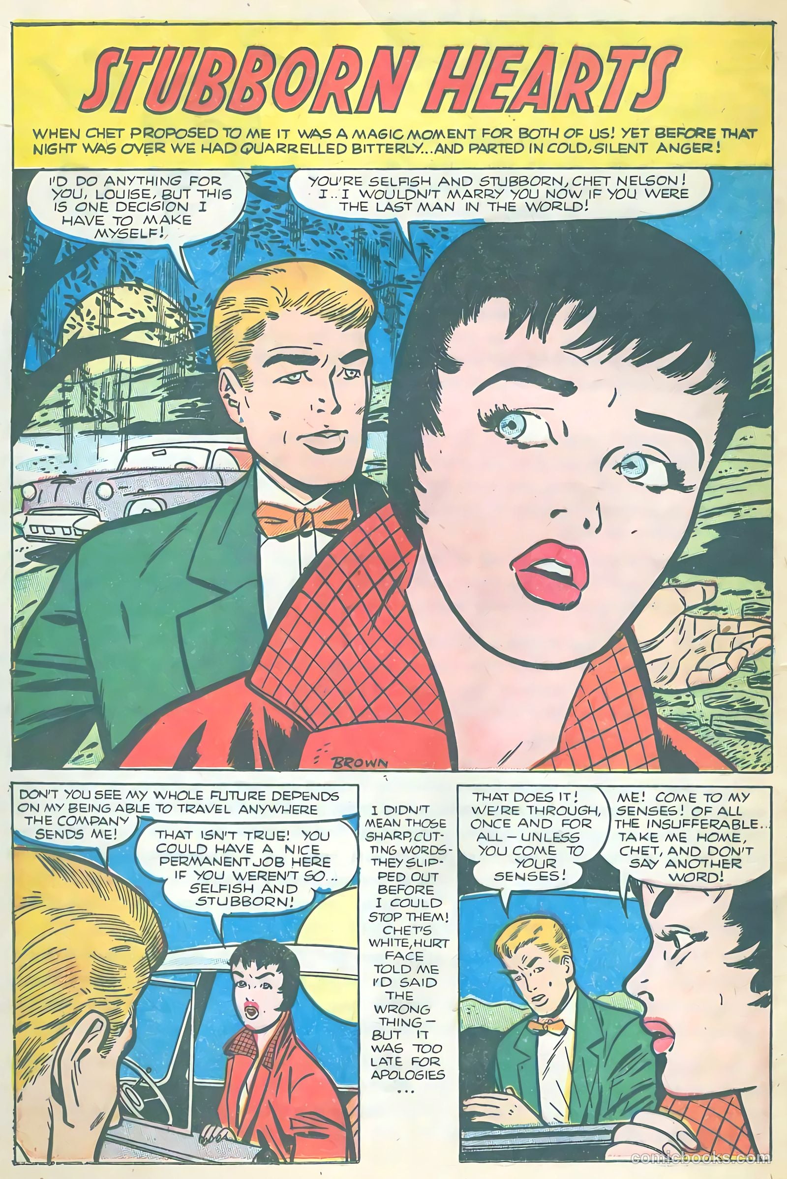 Boy Loves Girl #49 (1954) — page 20 of 36