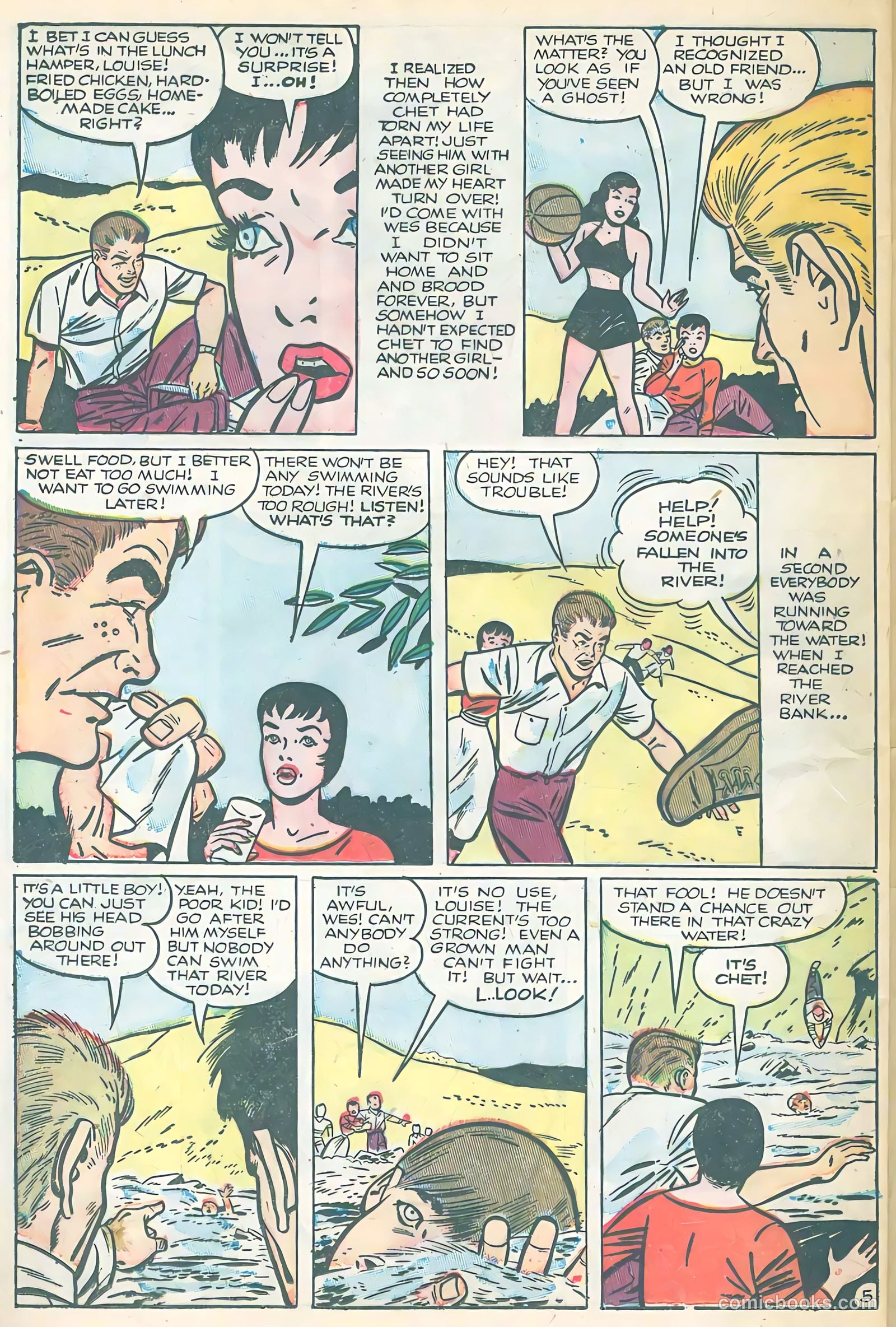 Boy Loves Girl #49 (1954) — page 24 of 36