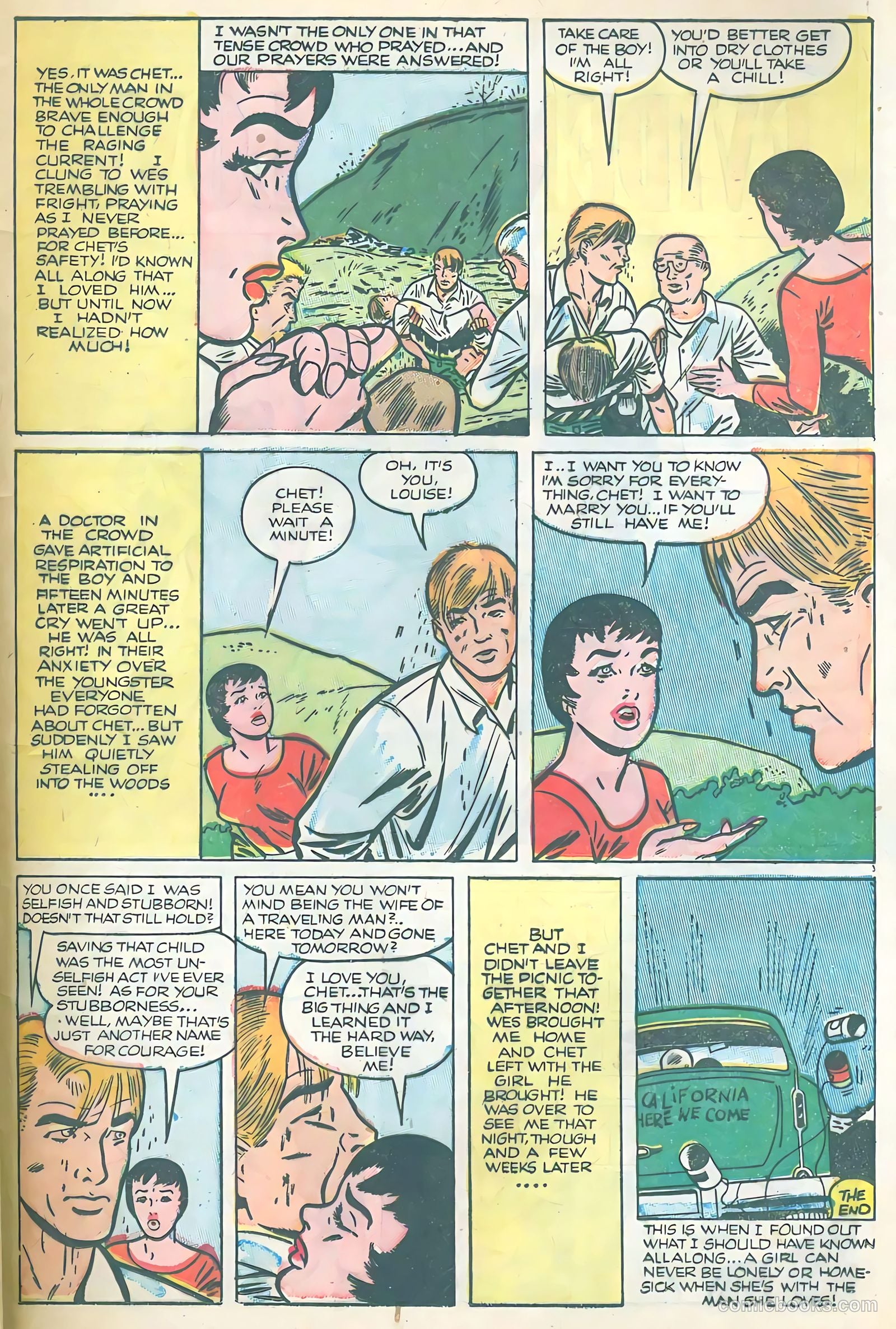 Boy Loves Girl #49 (1954) — page 25 of 36