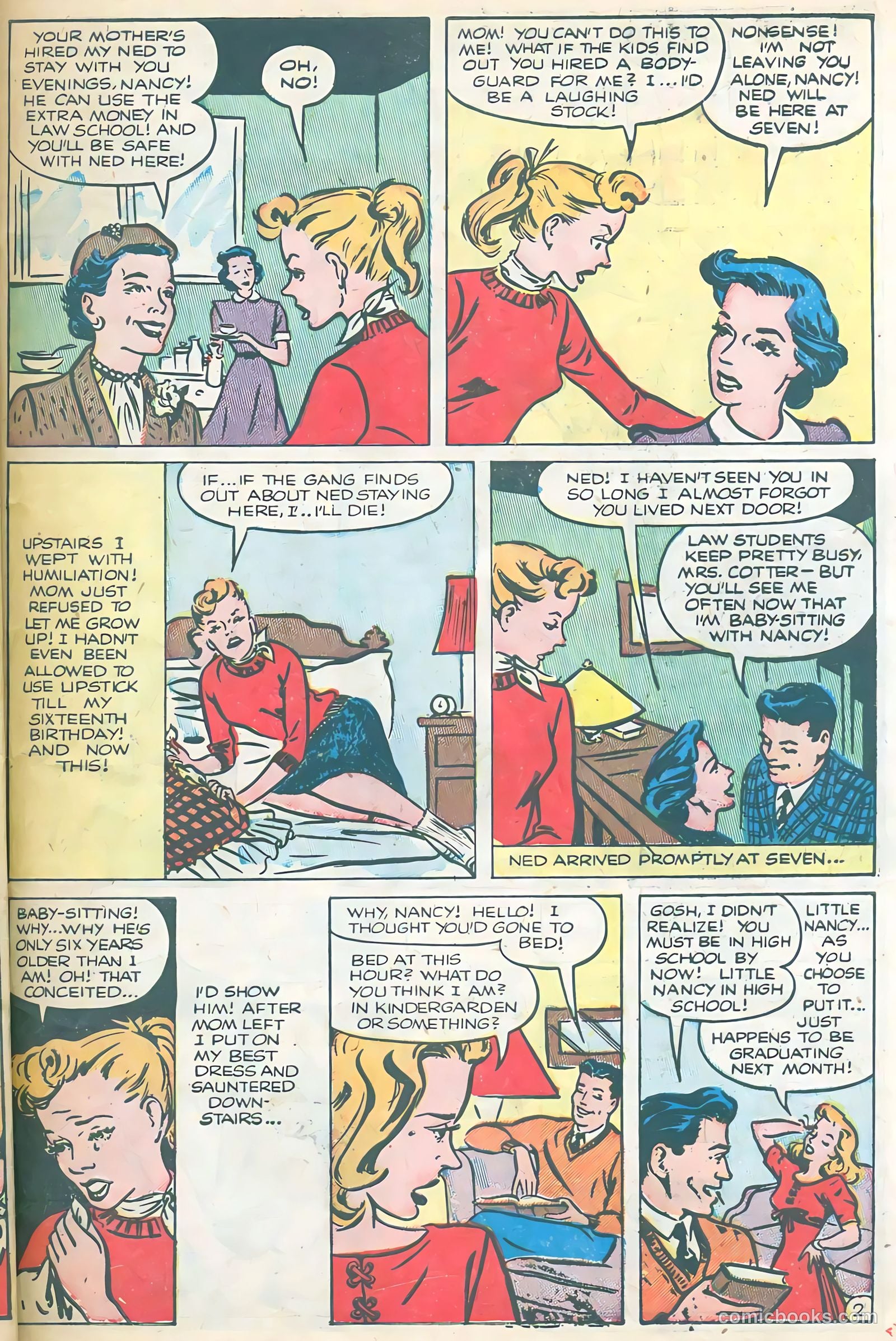 Boy Loves Girl #49 (1954) — page 27 of 36