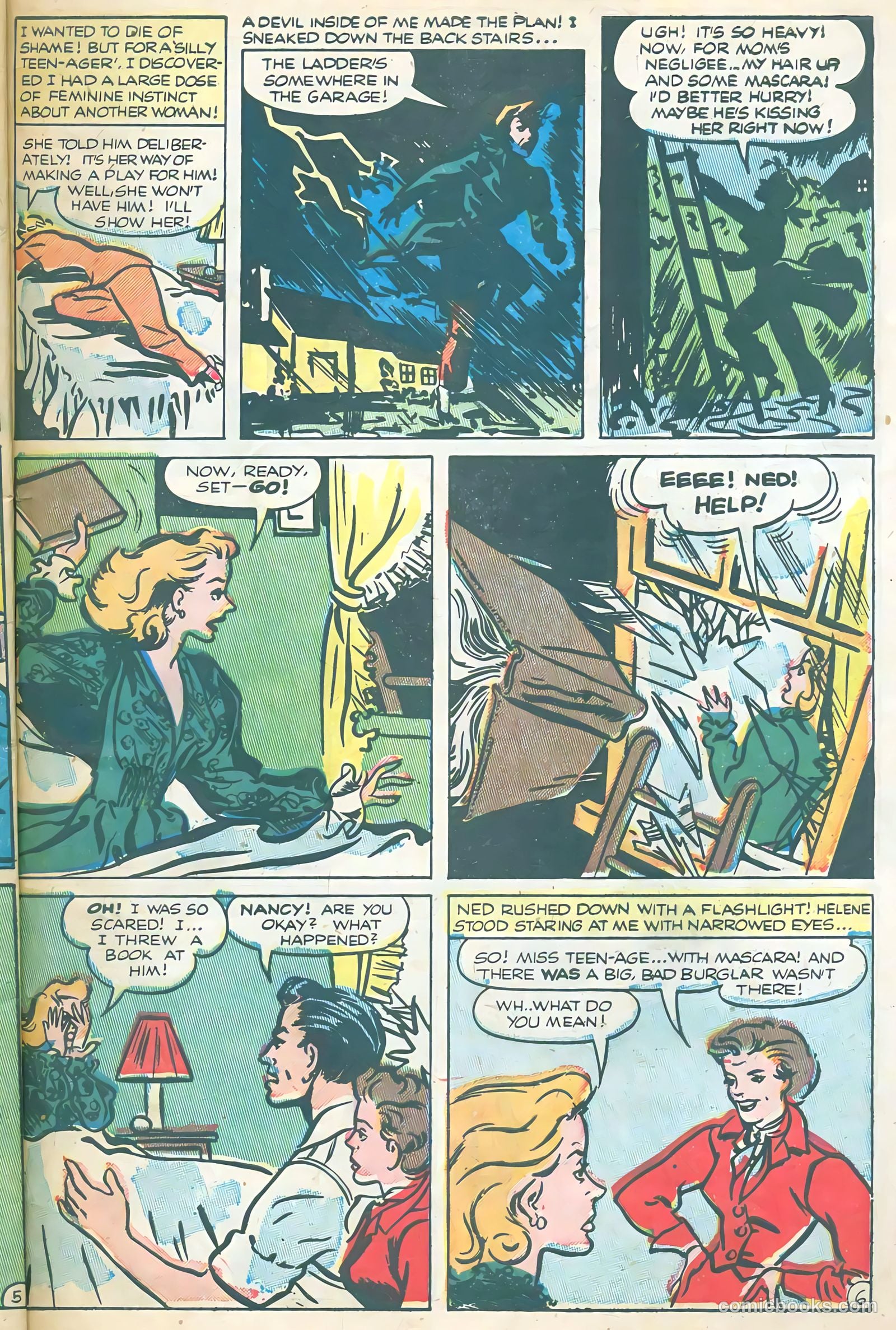 Boy Loves Girl #49 (1954) — page 31 of 36