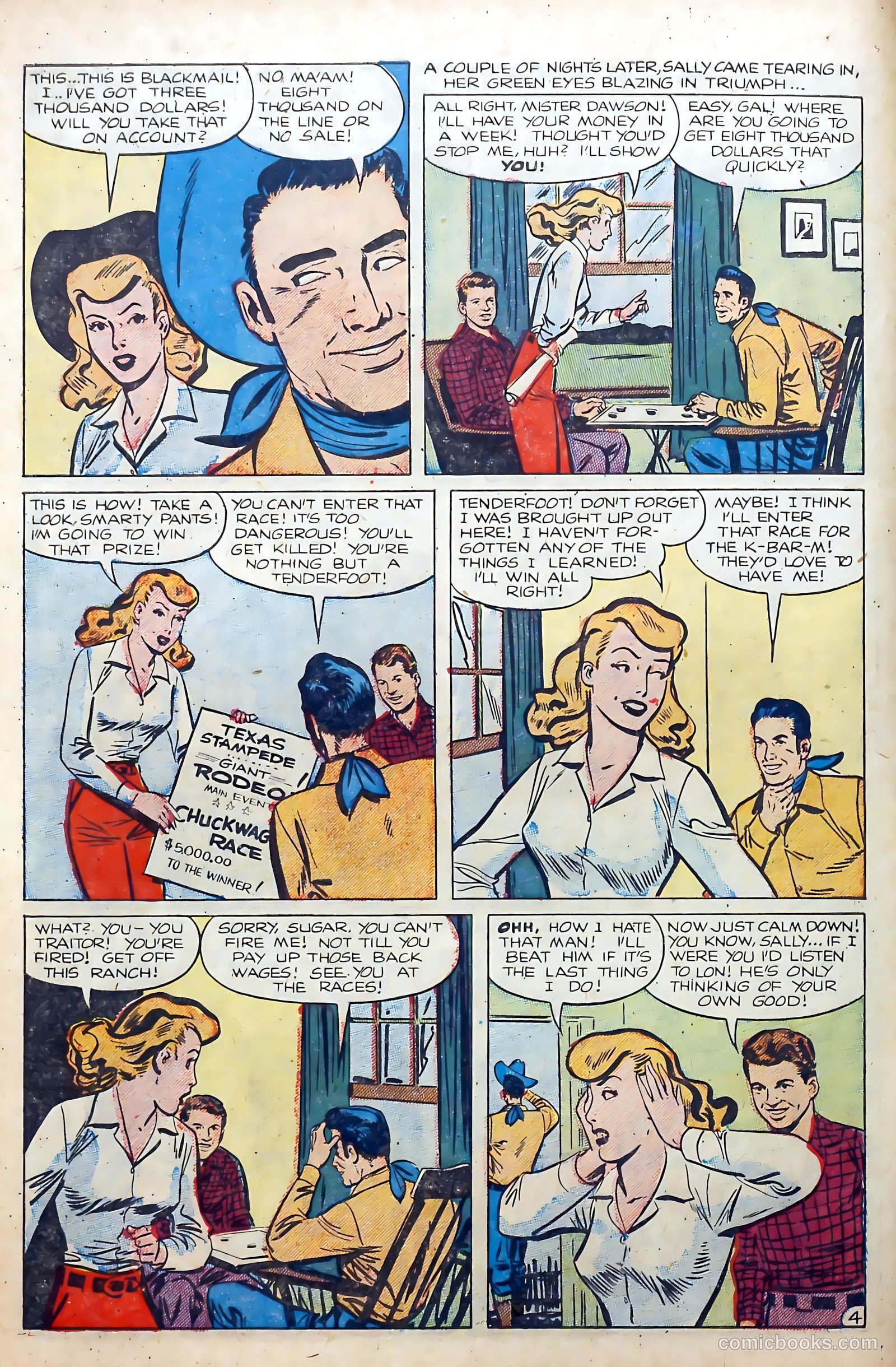 Boy Loves Girl #50 (1955) — page 6 of 36