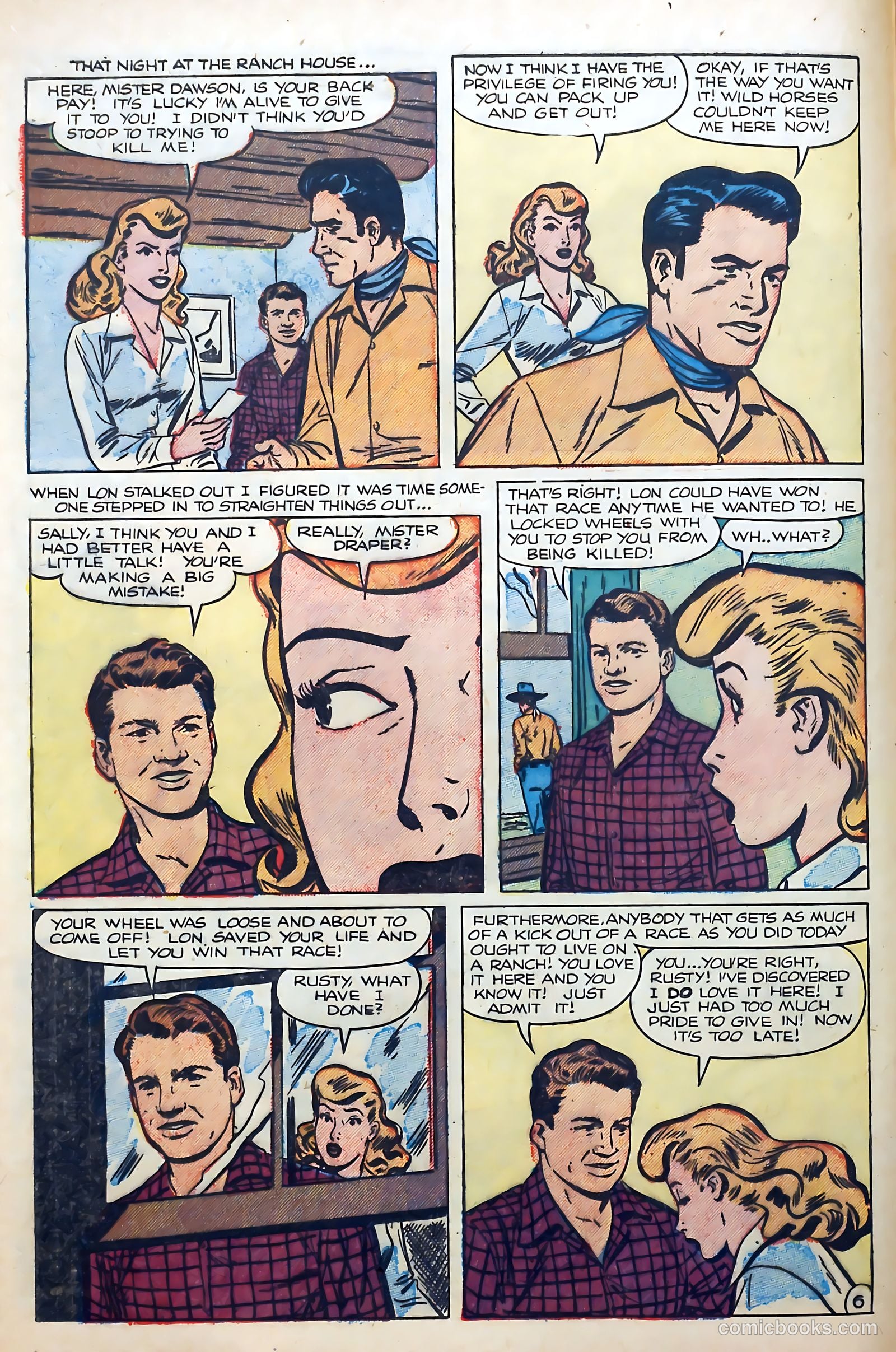 Boy Loves Girl #50 (1955) — page 8 of 36