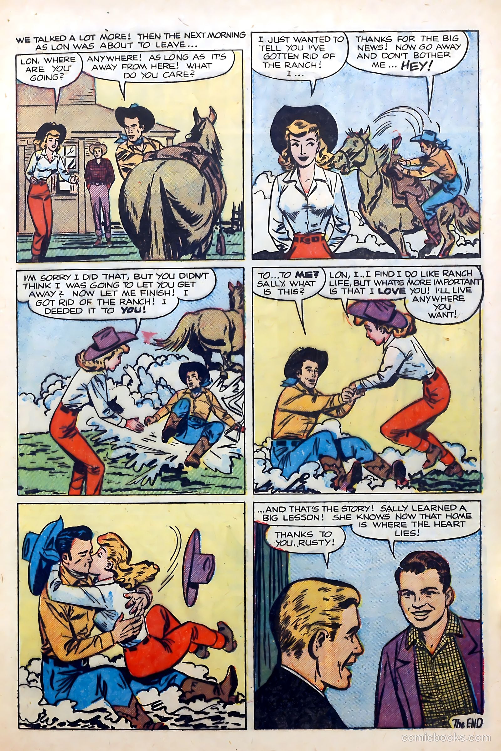 Boy Loves Girl #50 (1955) — page 9 of 36