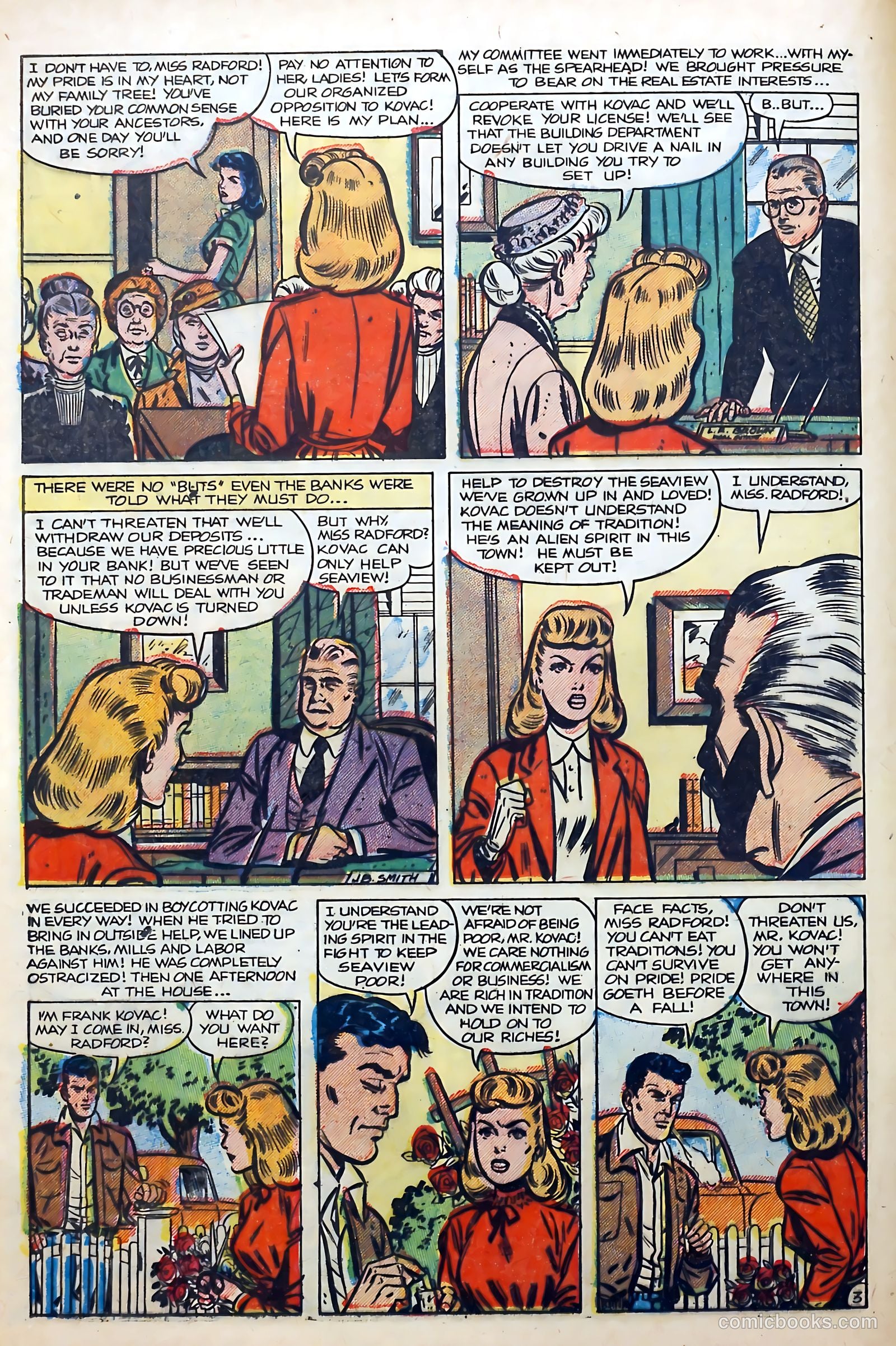 Boy Loves Girl #50 (1955) — page 12 of 36