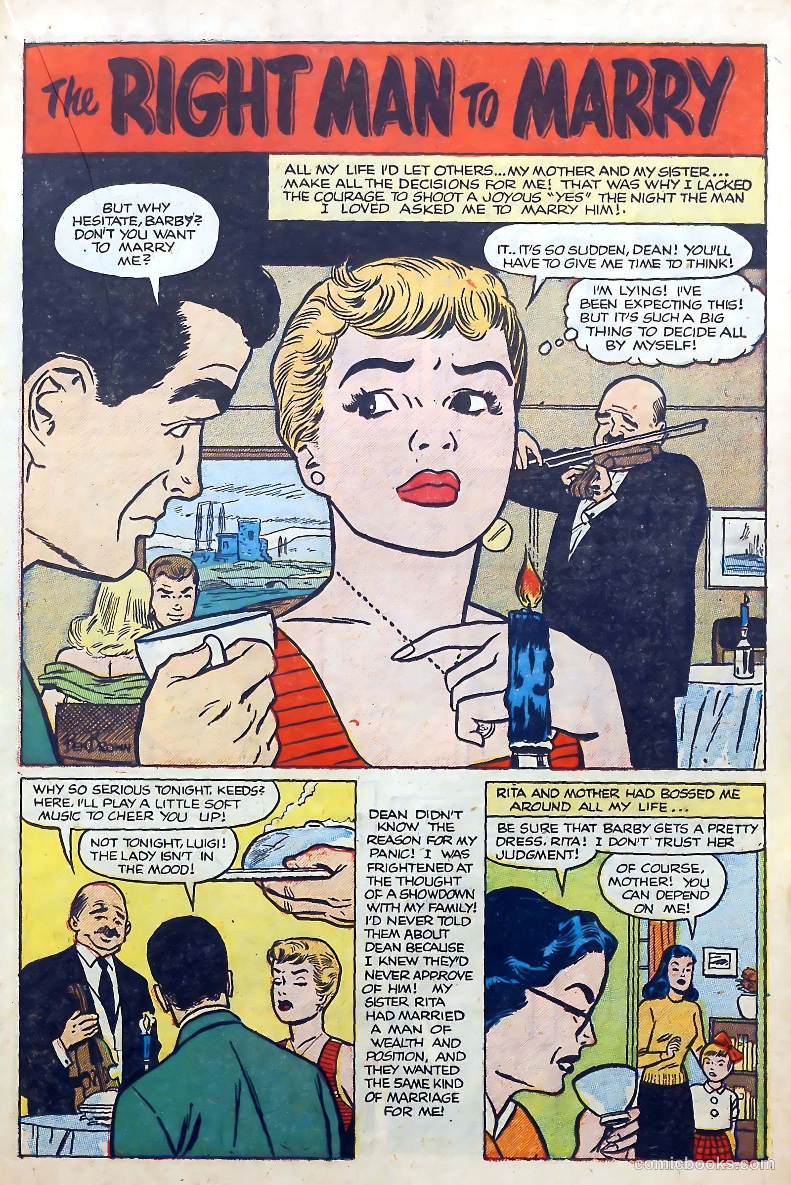 Boy Loves Girl #50 (1955) — page 19 of 36