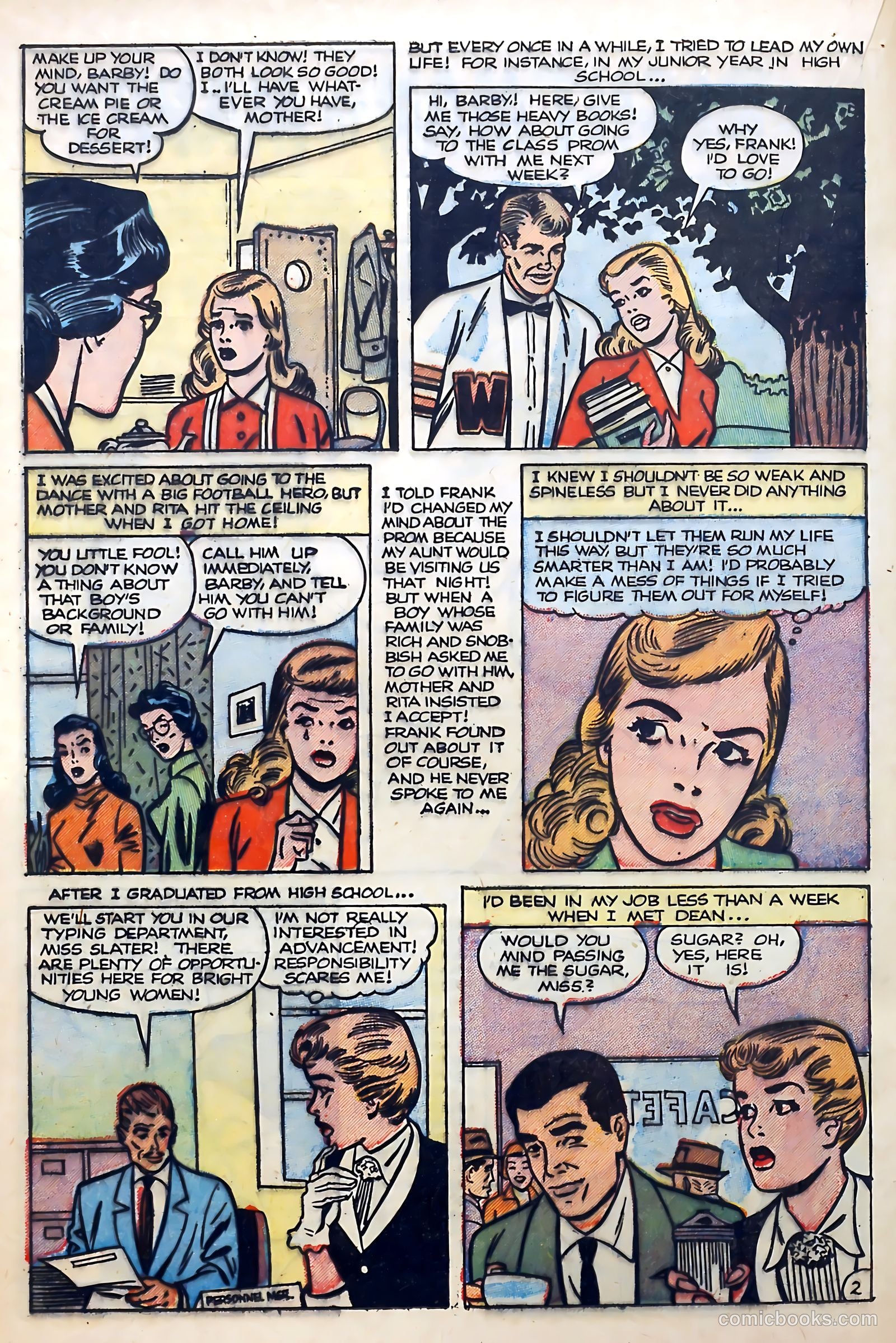 Boy Loves Girl #50 (1955) — page 20 of 36