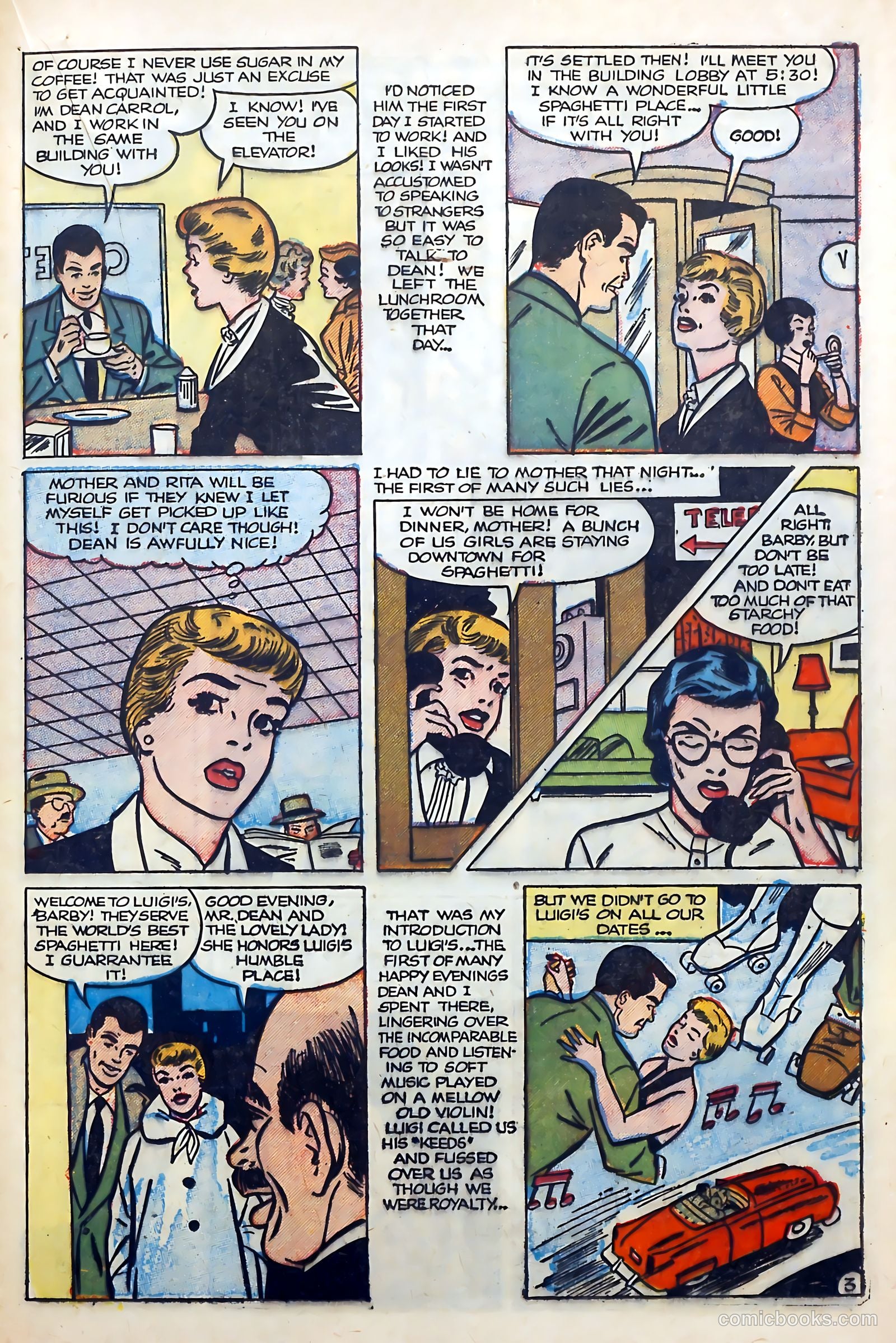 Boy Loves Girl #50 (1955) — page 21 of 36