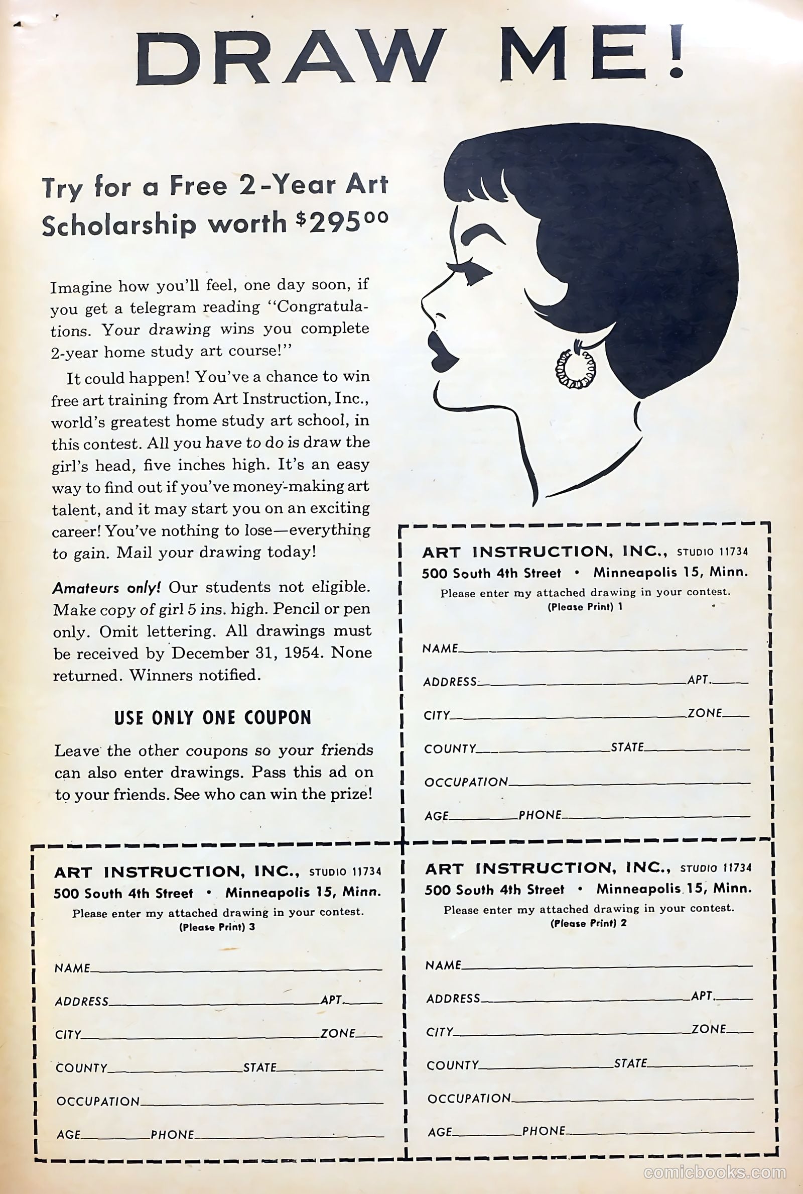 Boy Loves Girl #50 (1955) — page 35 of 36