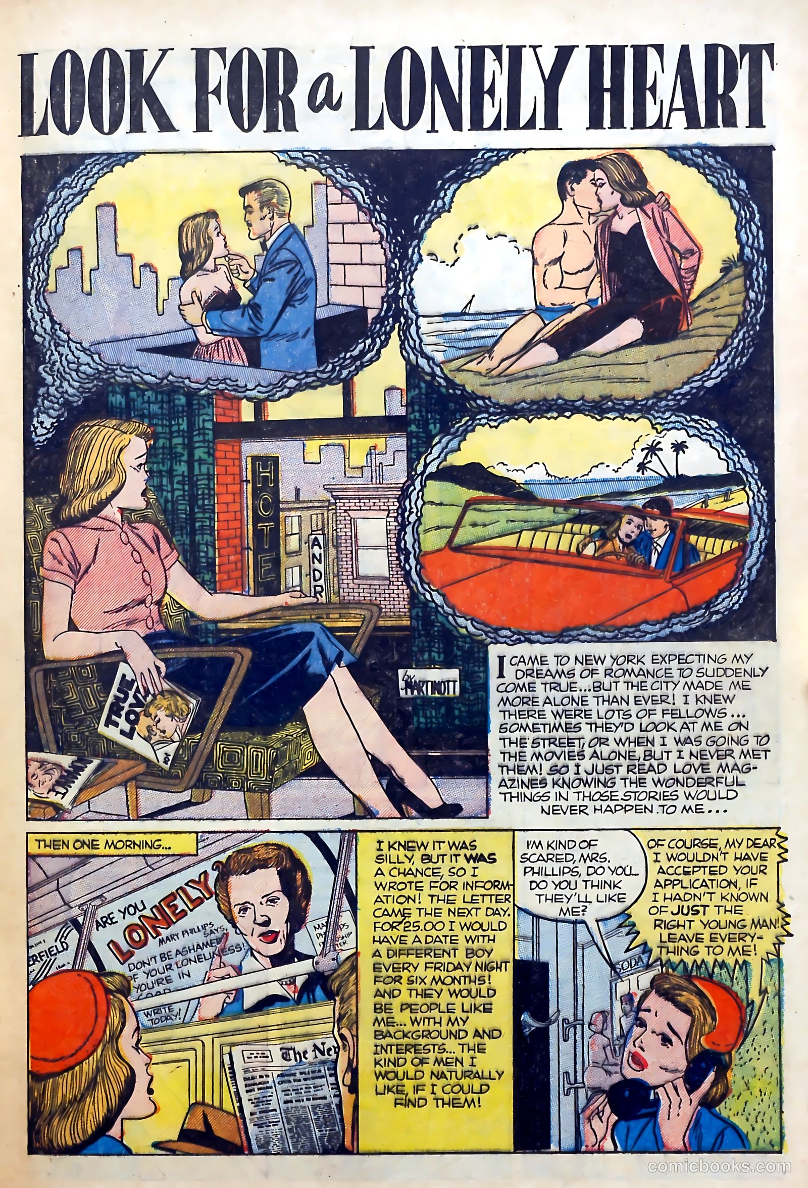 Boy Loves Girl #51 (1955) — page 17 of 36