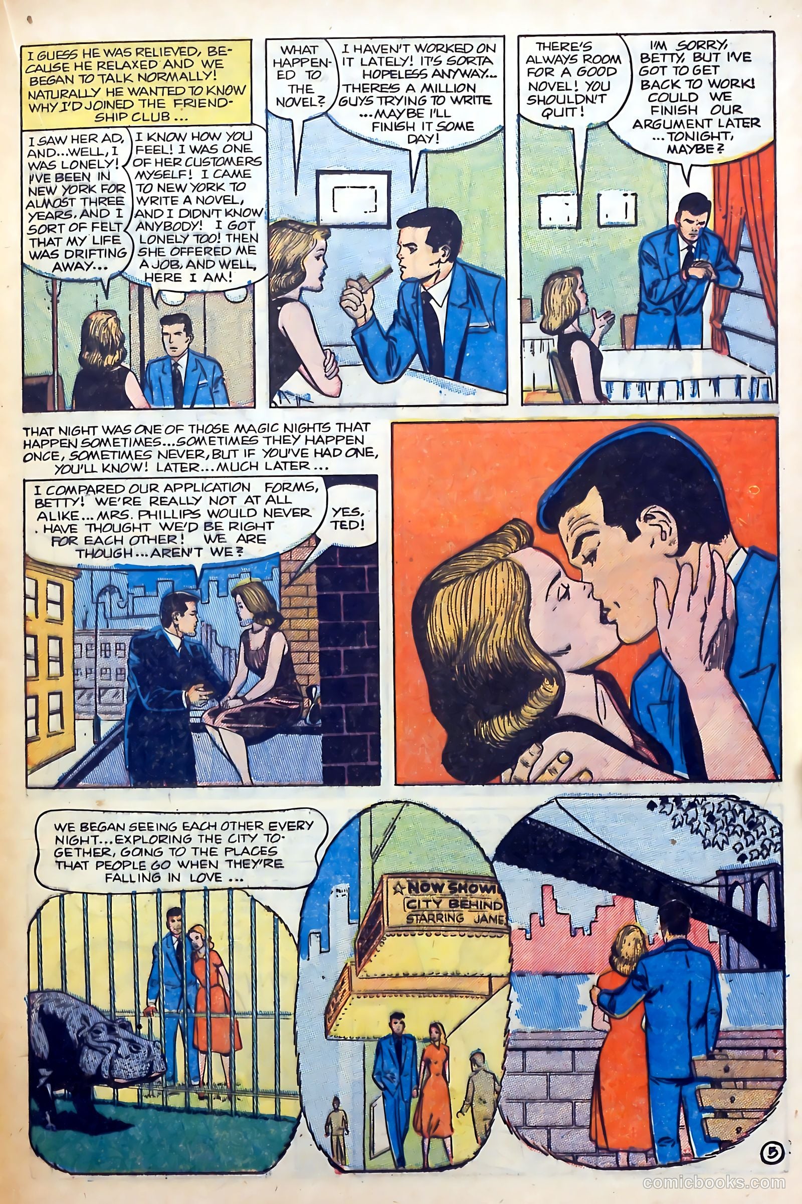 Boy Loves Girl #51 (1955) — page 21 of 36