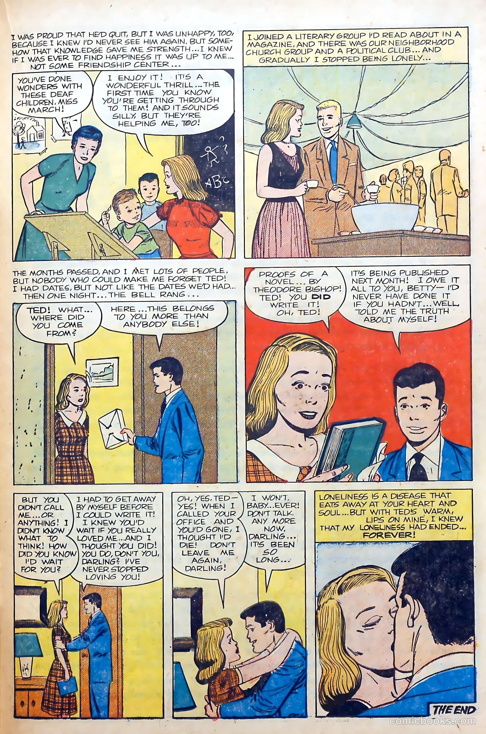 Boy Loves Girl #51 (1955) — page 23 of 36
