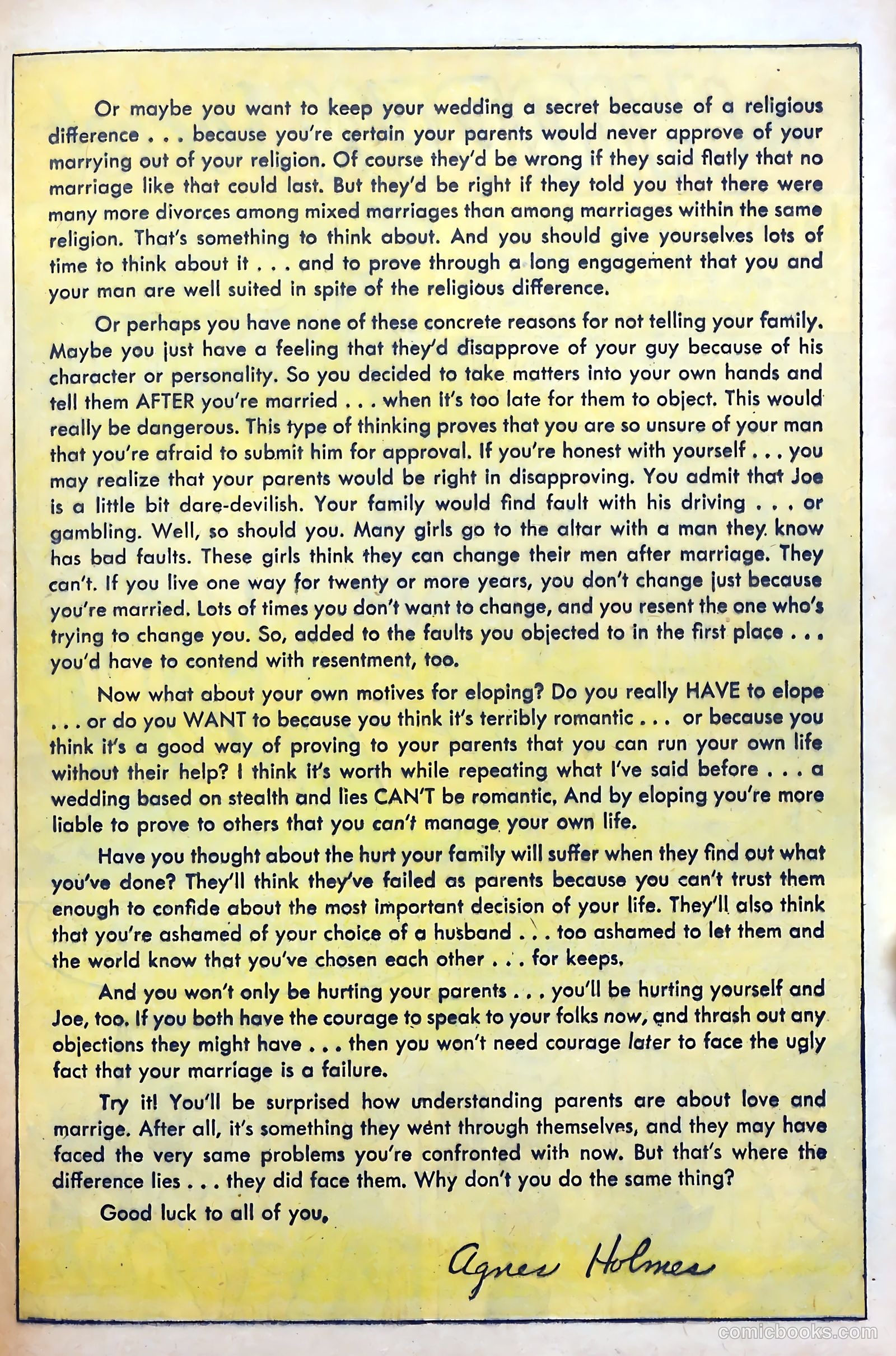 Boy Loves Girl #51 (1955) — page 25 of 36
