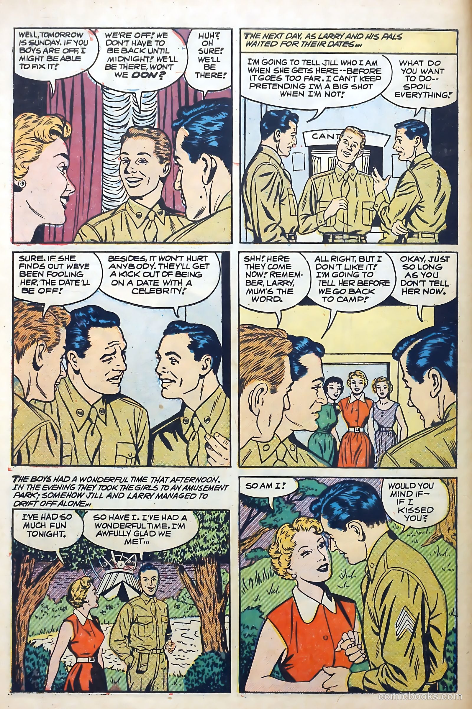 Boy Loves Girl #52 (1955) — page 6 of 36