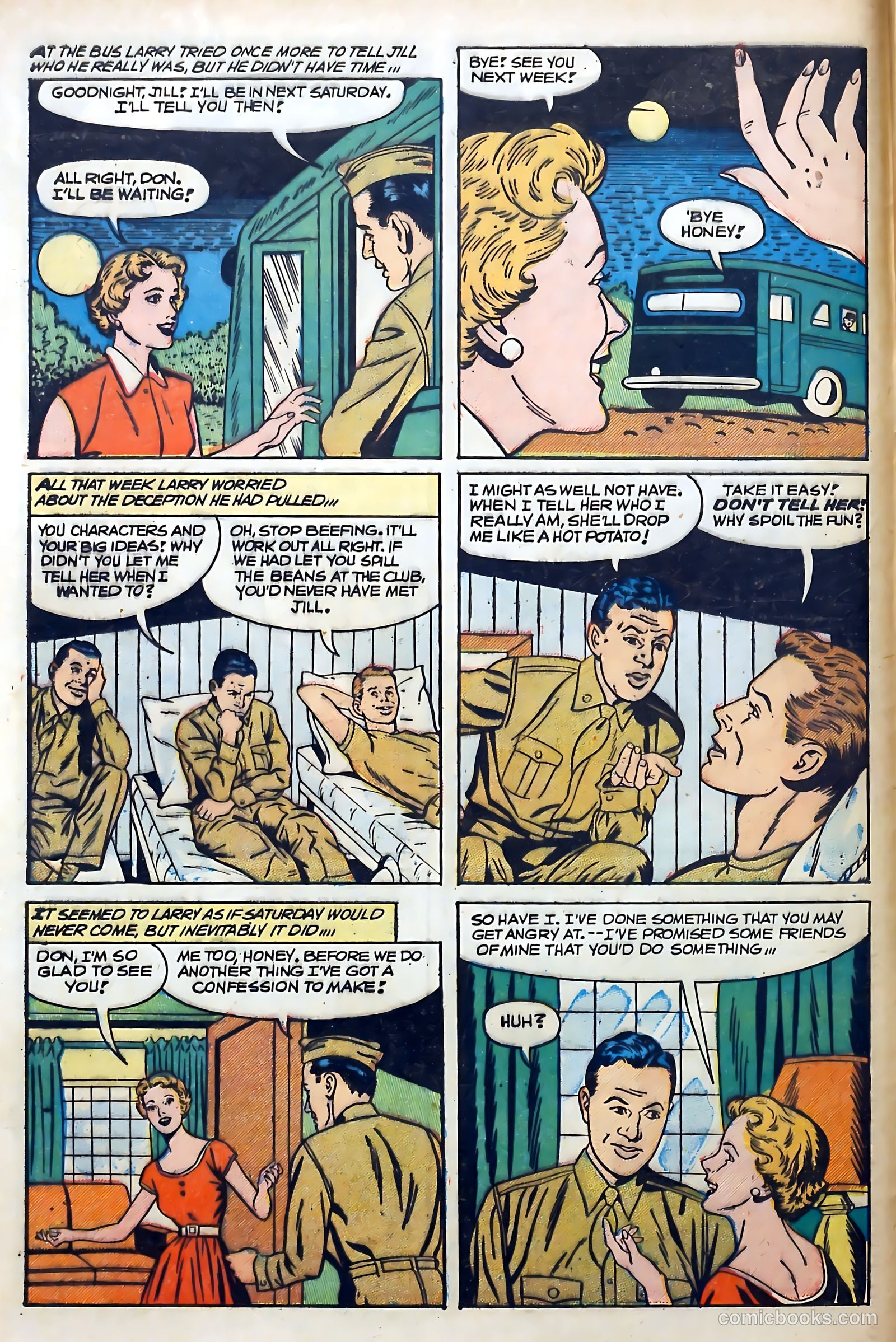 Boy Loves Girl #52 (1955) — page 8 of 36