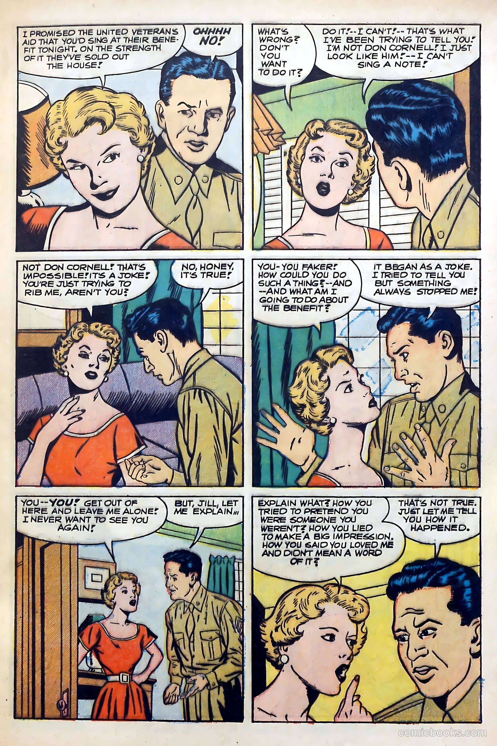 Boy Loves Girl #52 (1955) — page 9 of 36