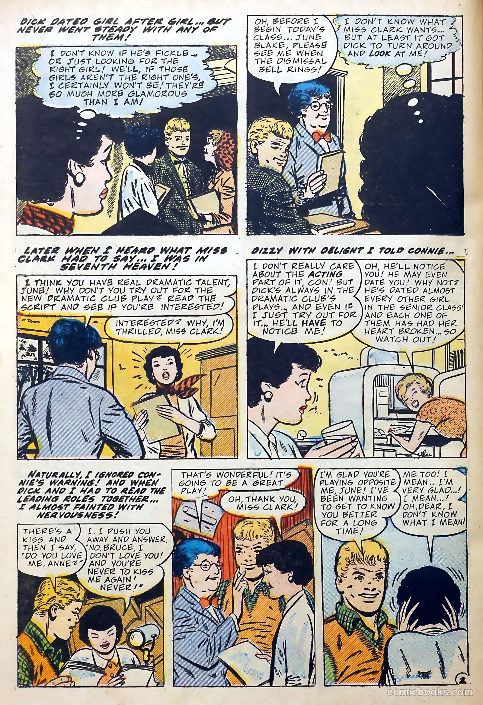 Boy Loves Girl #52 (1955) — page 22 of 36