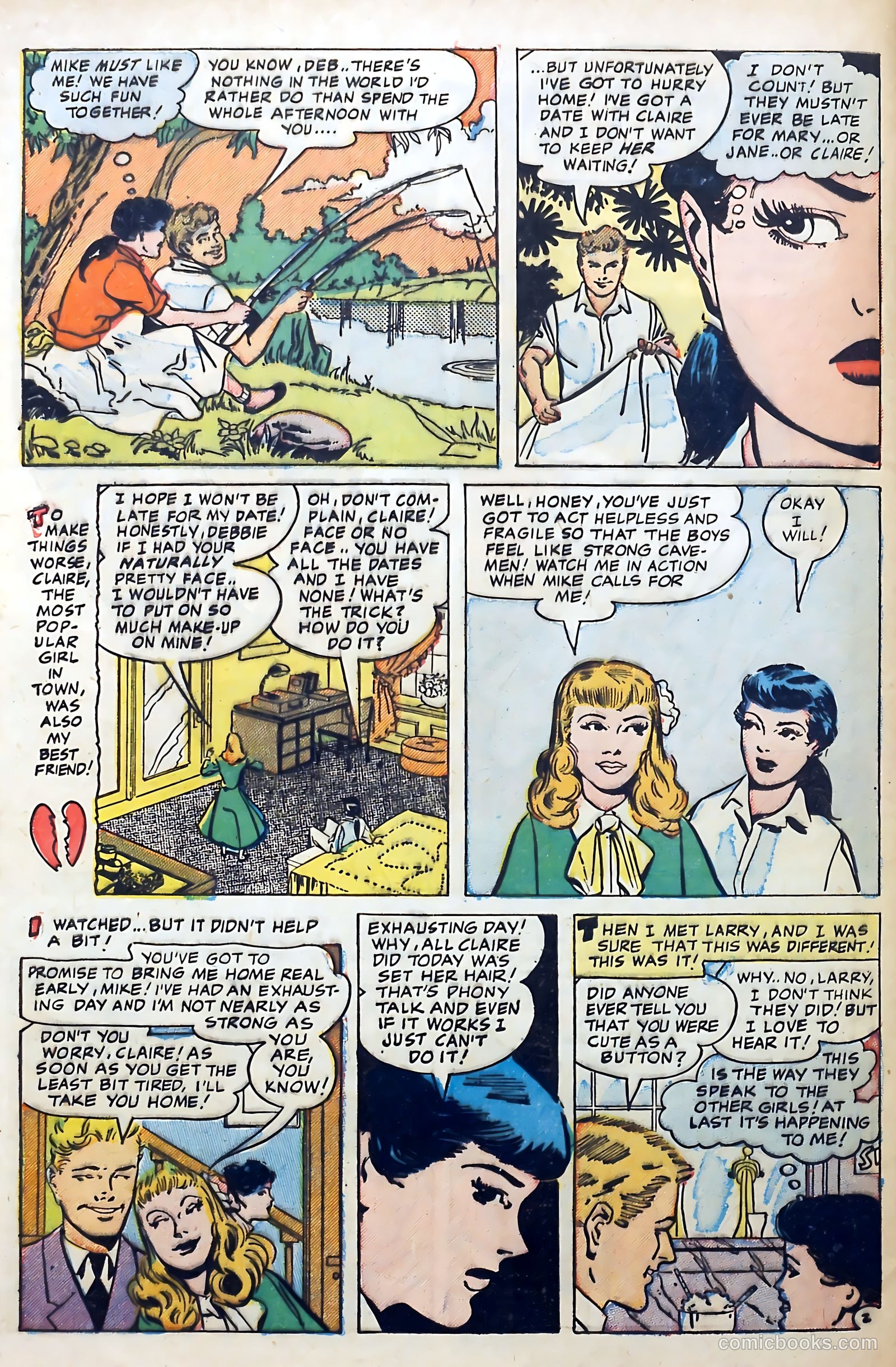 Boy Loves Girl #52 (1955) — page 28 of 36