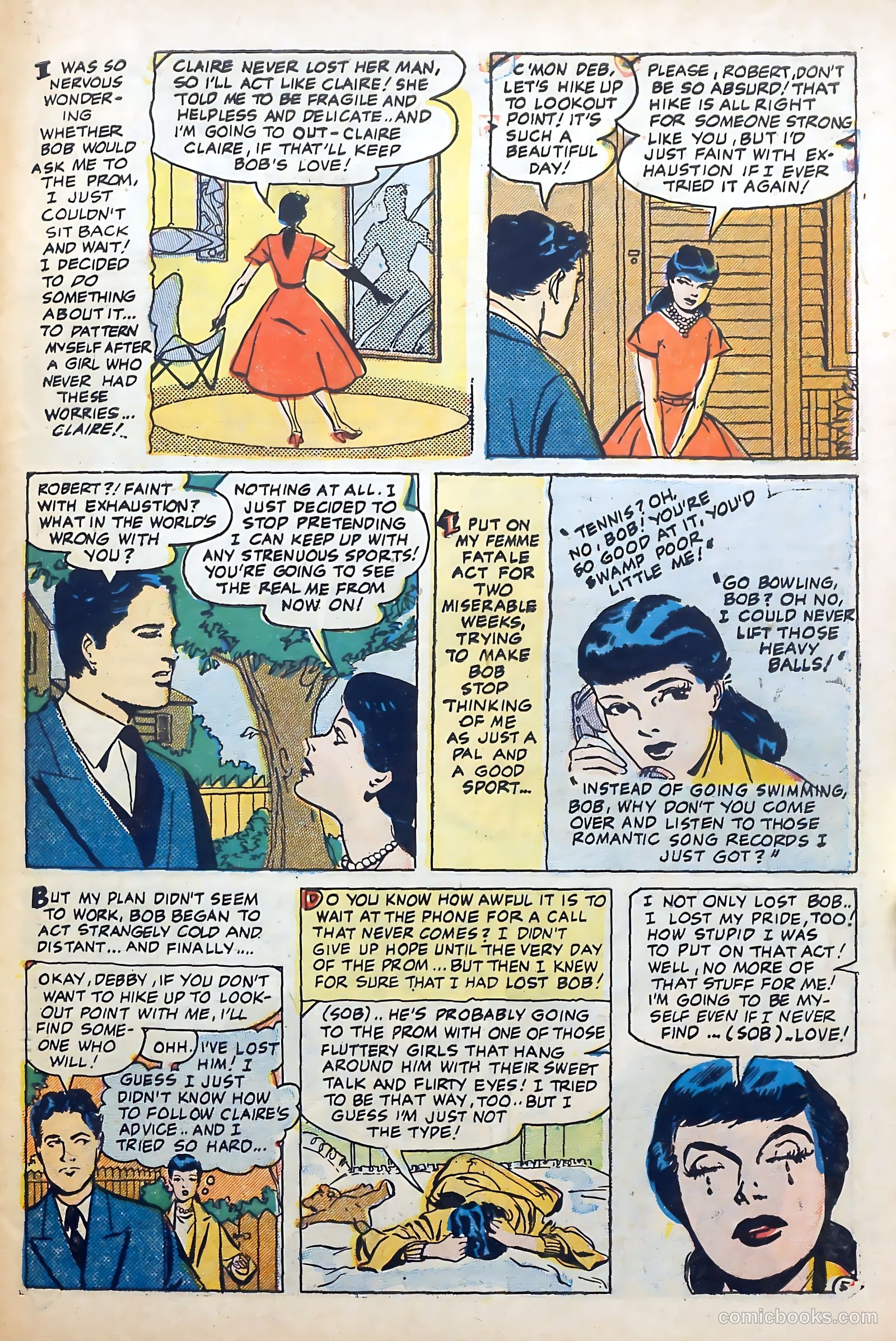 Boy Loves Girl #52 (1955) — page 31 of 36