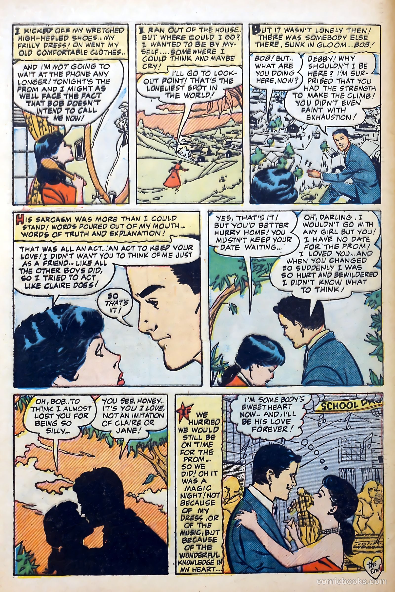 Boy Loves Girl #52 (1955) — page 32 of 36