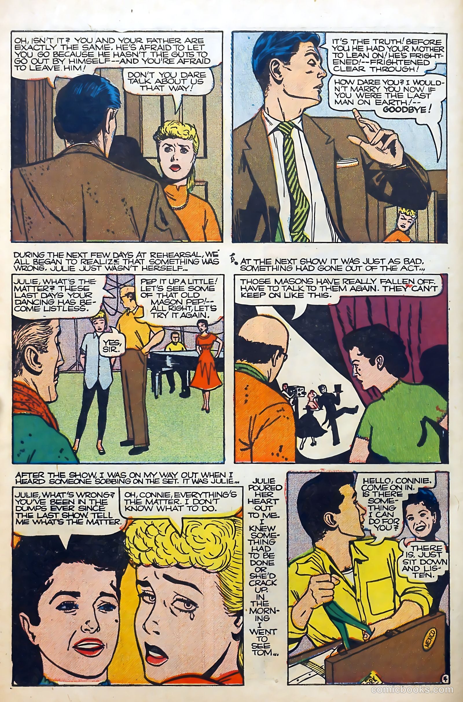 Boy Loves Girl #53 (1955) — page 6 of 36