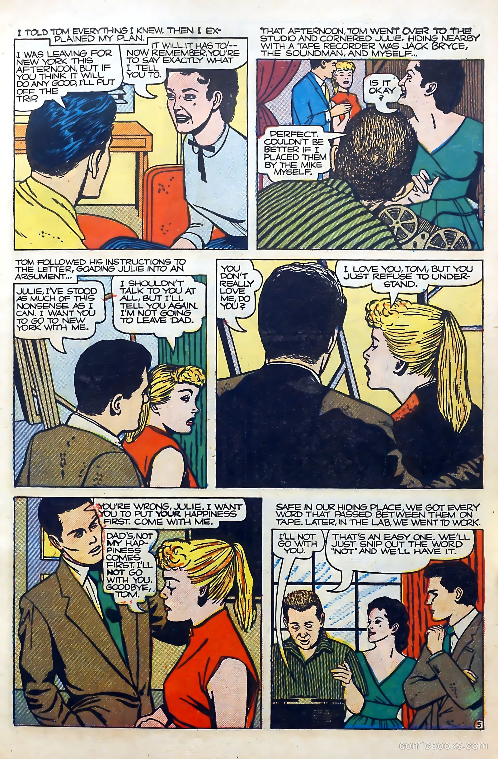 Boy Loves Girl #53 (1955) — page 7 of 36