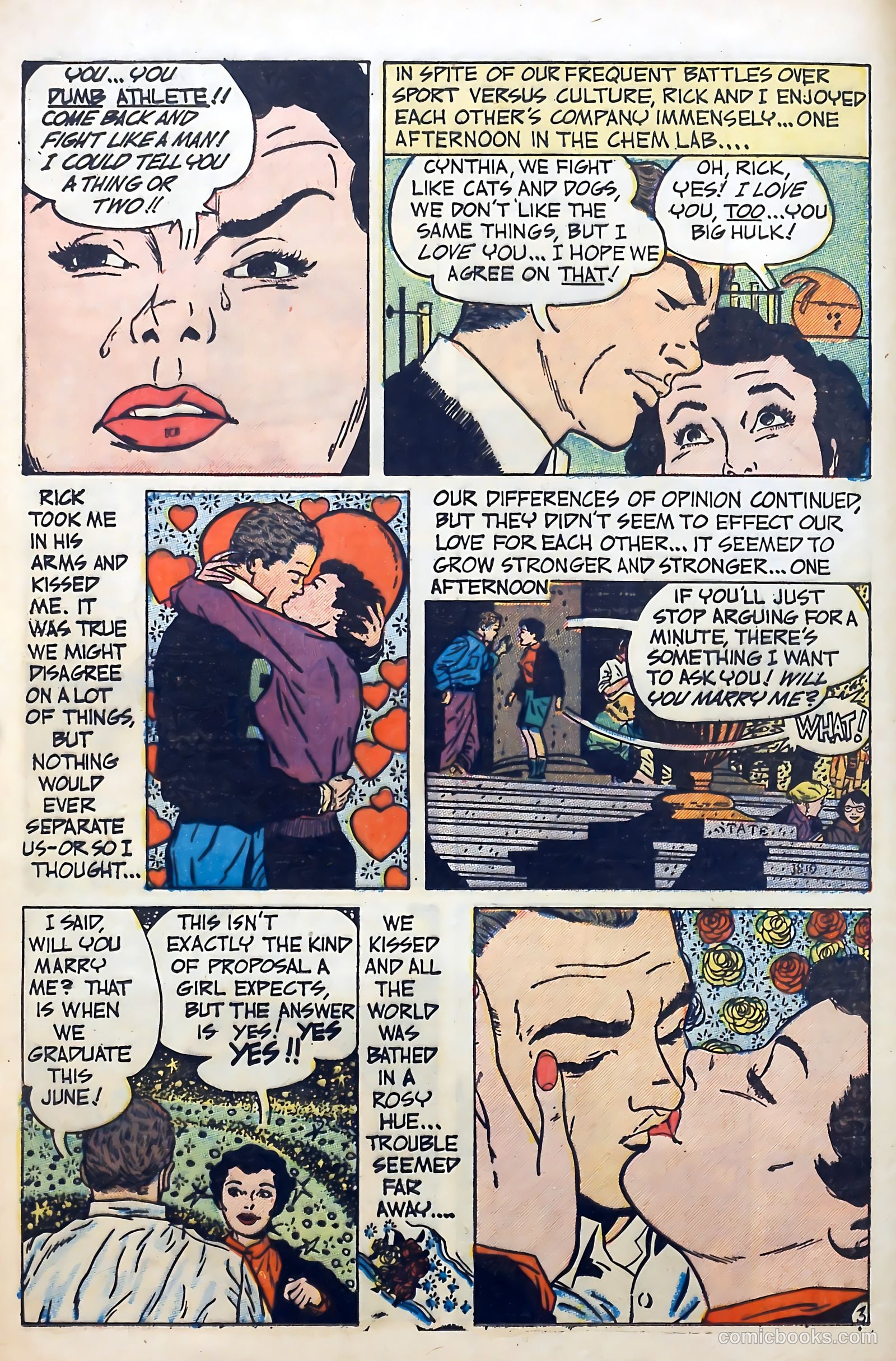 Boy Loves Girl #53 (1955) — page 12 of 36