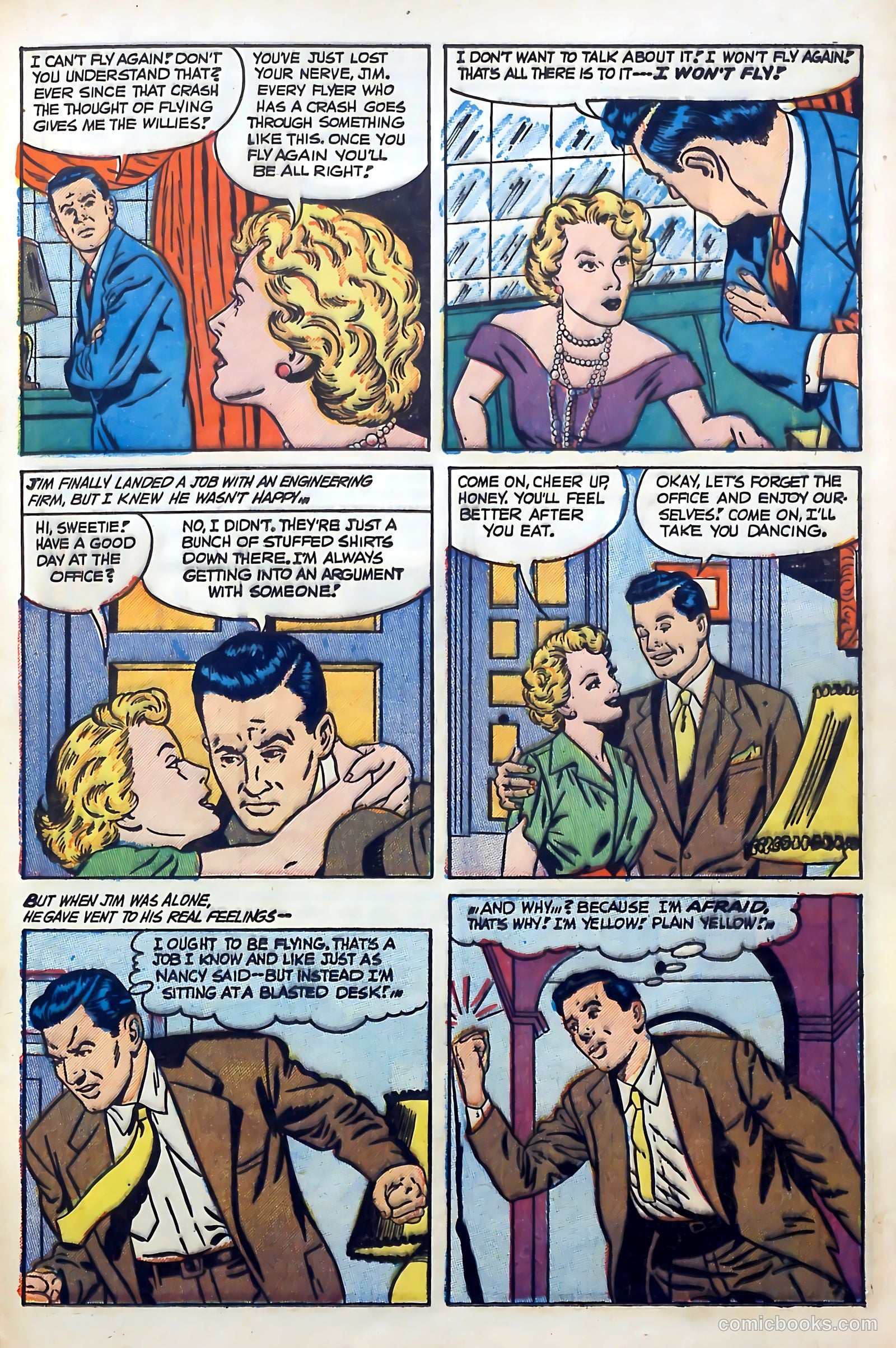 Boy Loves Girl #53 (1955) — page 21 of 36