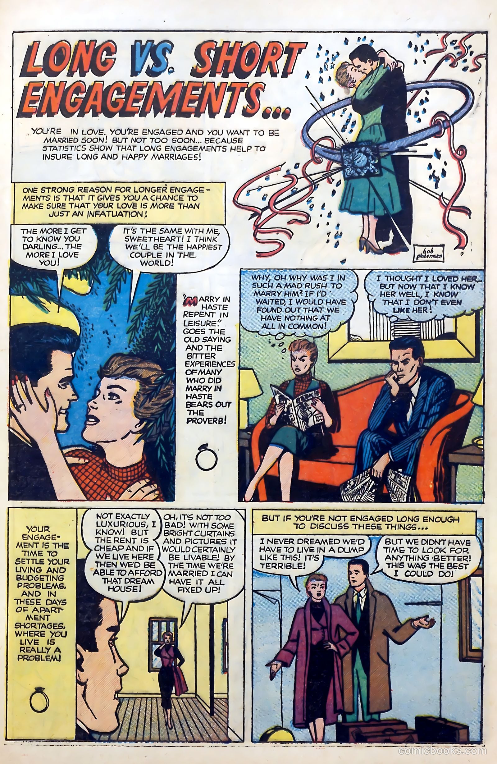 Boy Loves Girl #53 (1955) — page 25 of 36