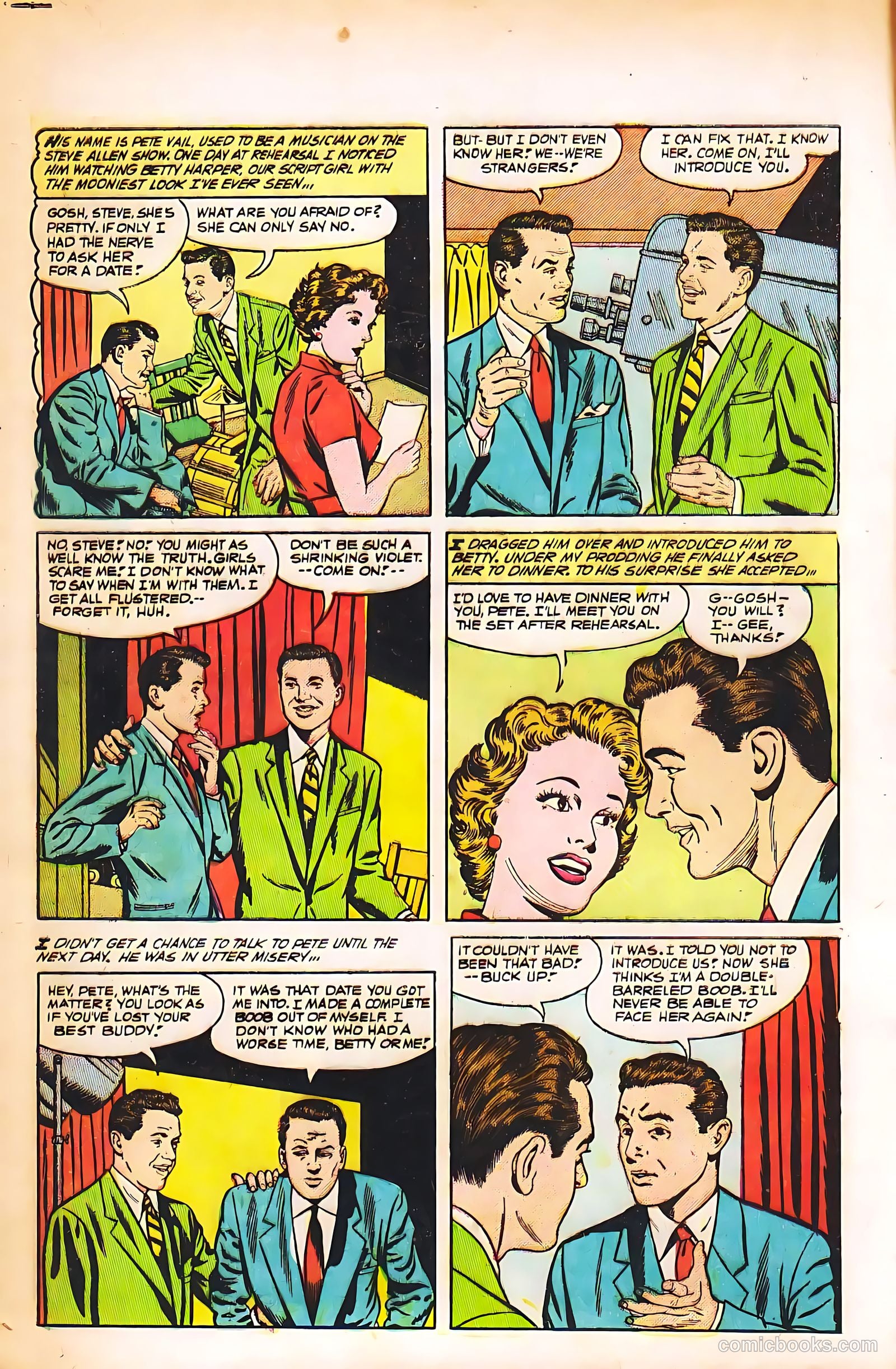 Boy Loves Girl #54 (1955) — page 4 of 36