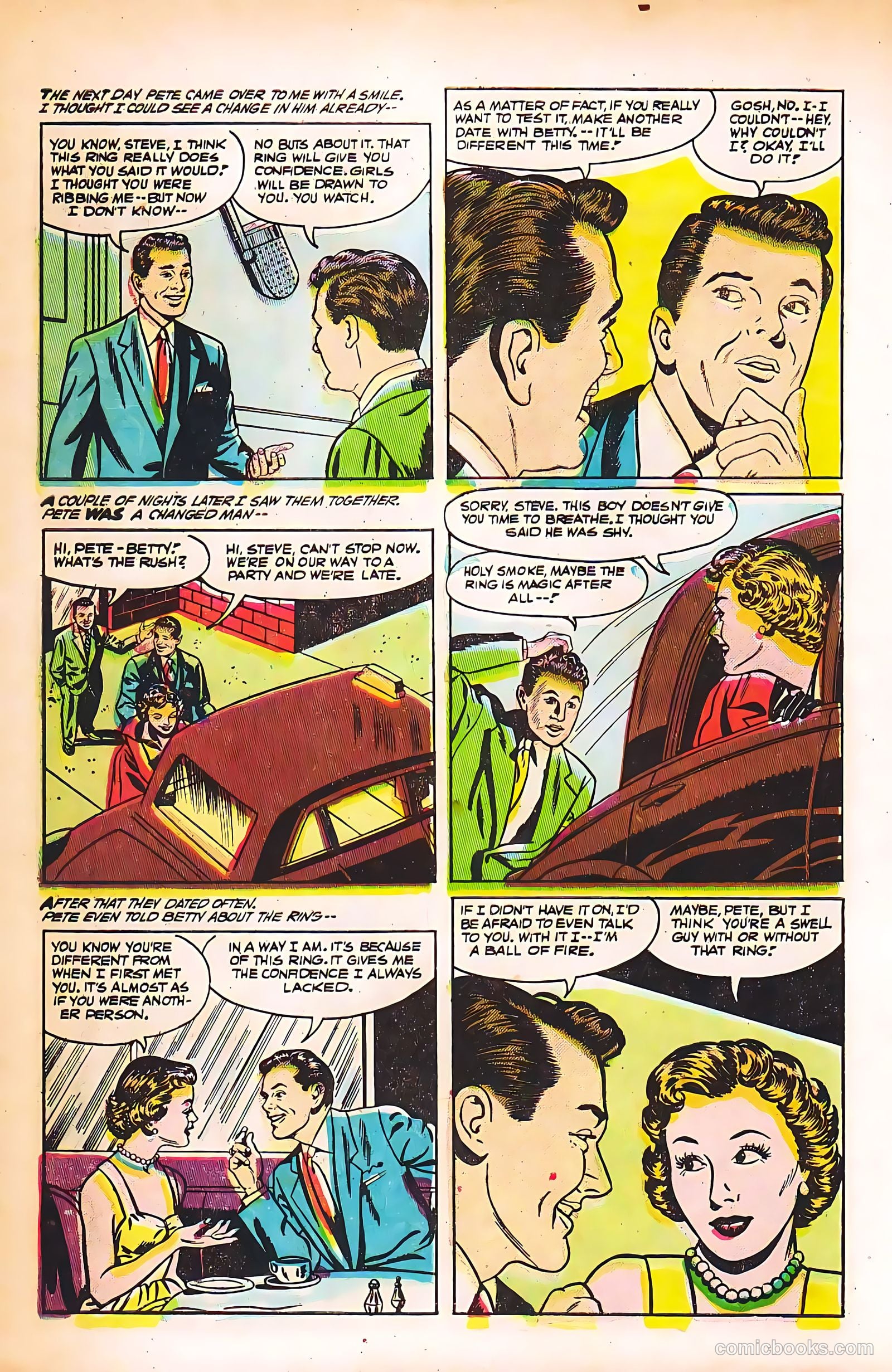 Boy Loves Girl #54 (1955) — page 6 of 36