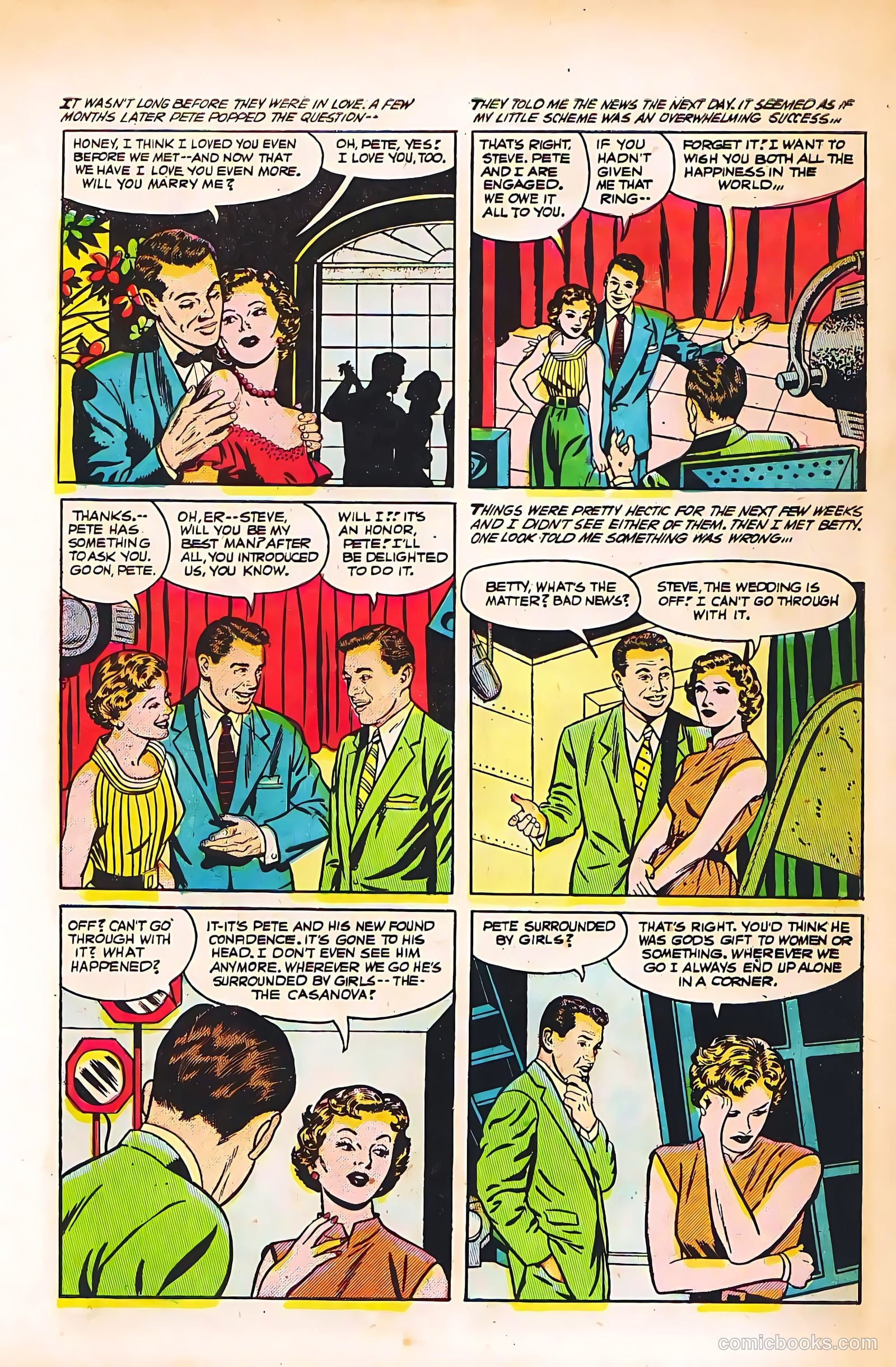 Boy Loves Girl #54 (1955) — page 7 of 36