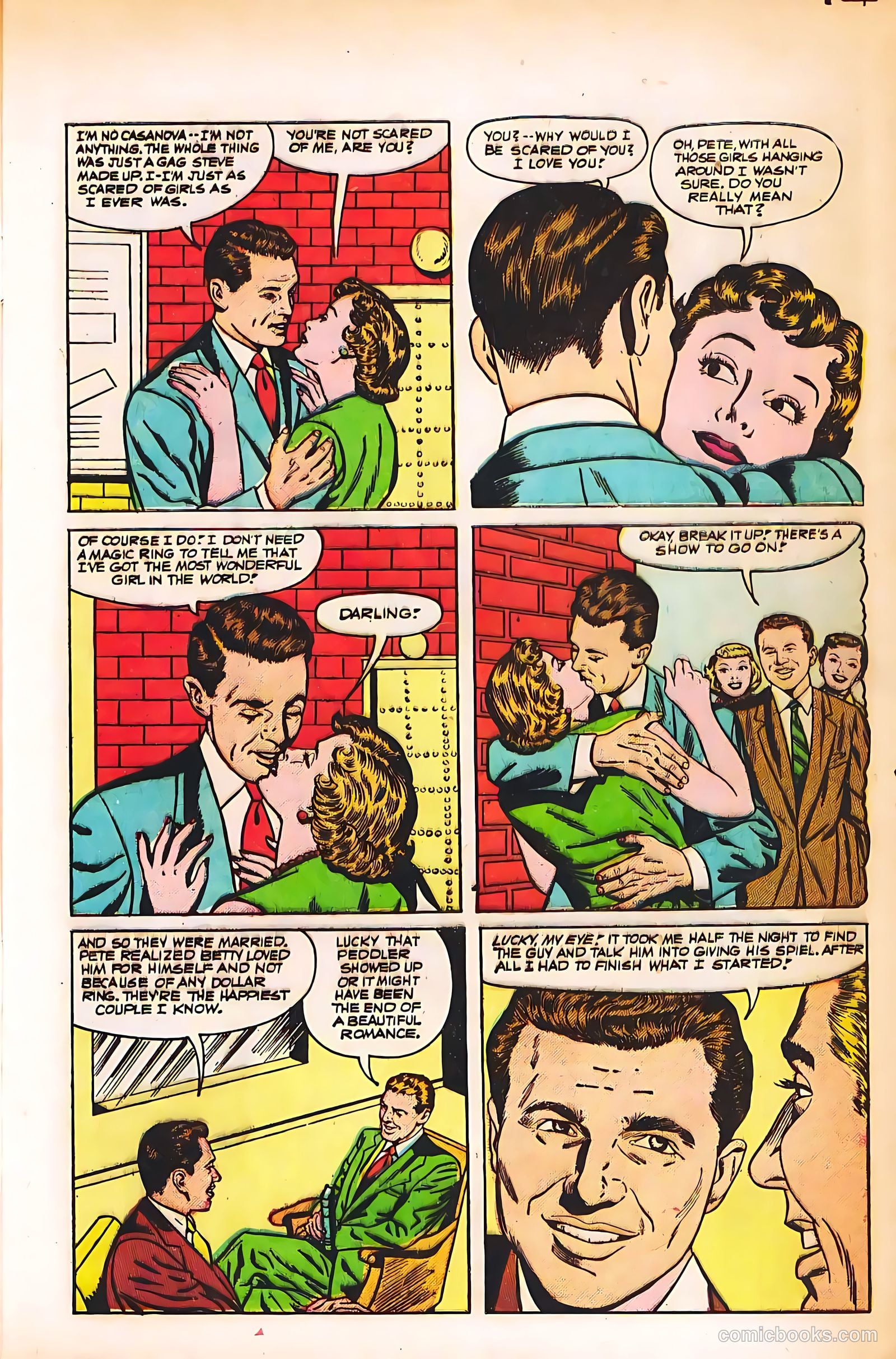 Boy Loves Girl #54 (1955) — page 9 of 36