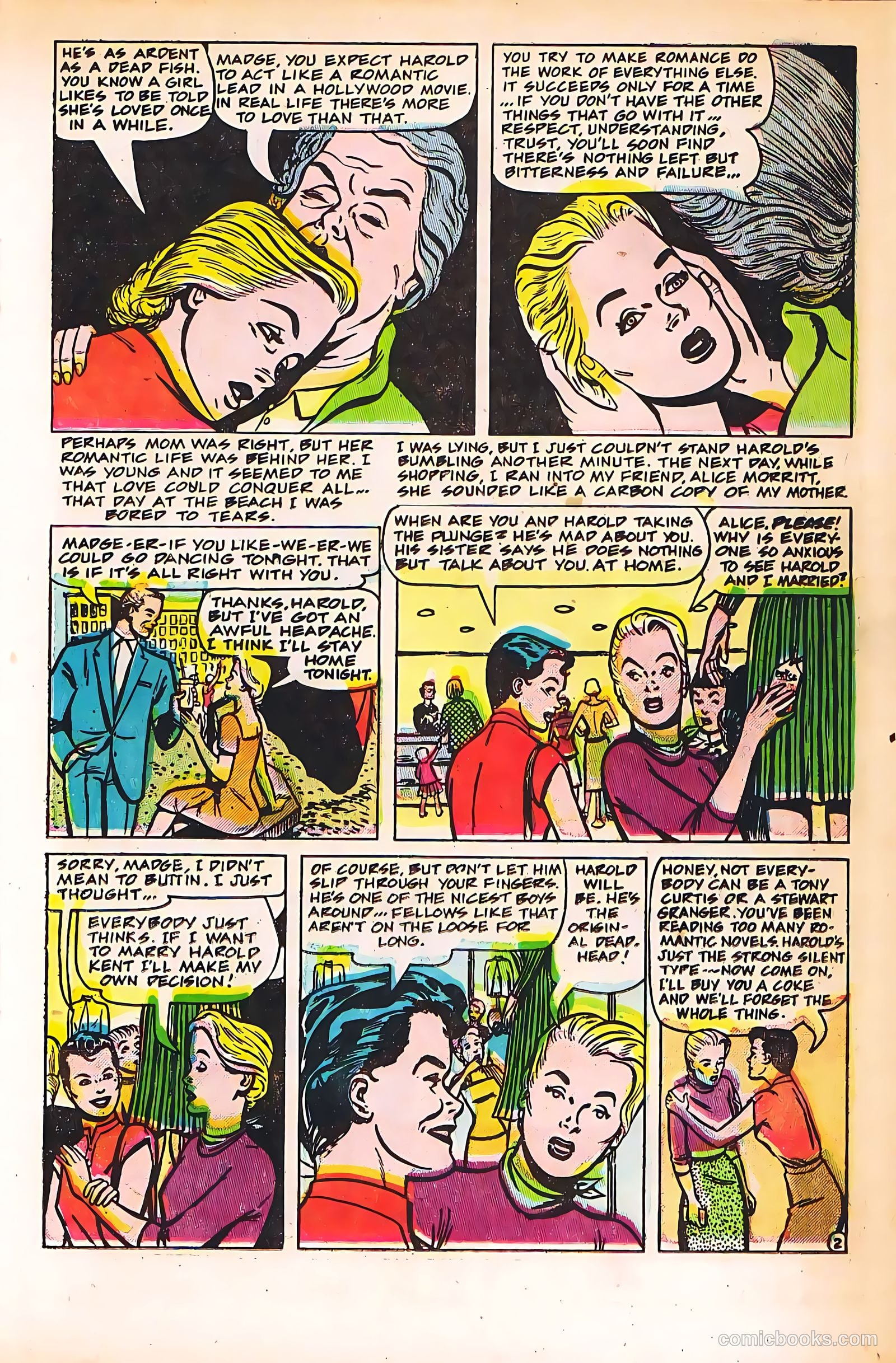 Boy Loves Girl #54 (1955) — page 11 of 36